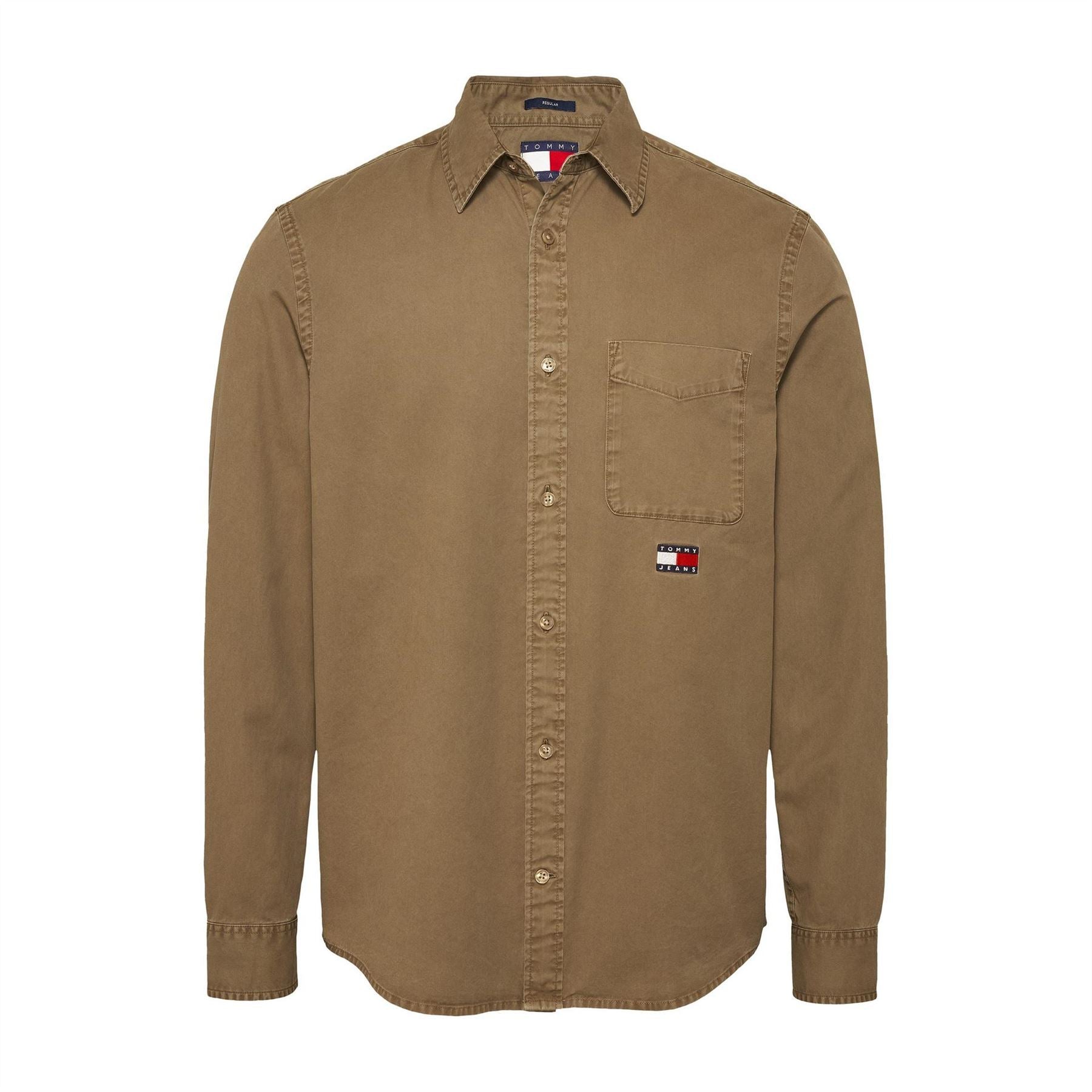 Tommy Jeans Regular Washed Twill Overshirt