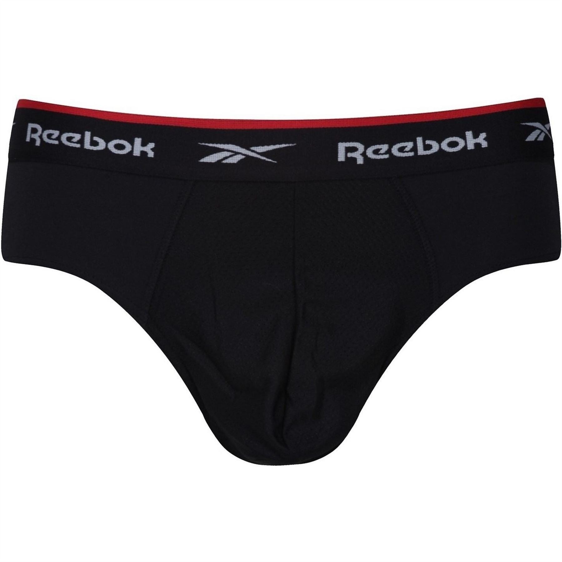 Reebok Mens 3 Pack Performance Briefs