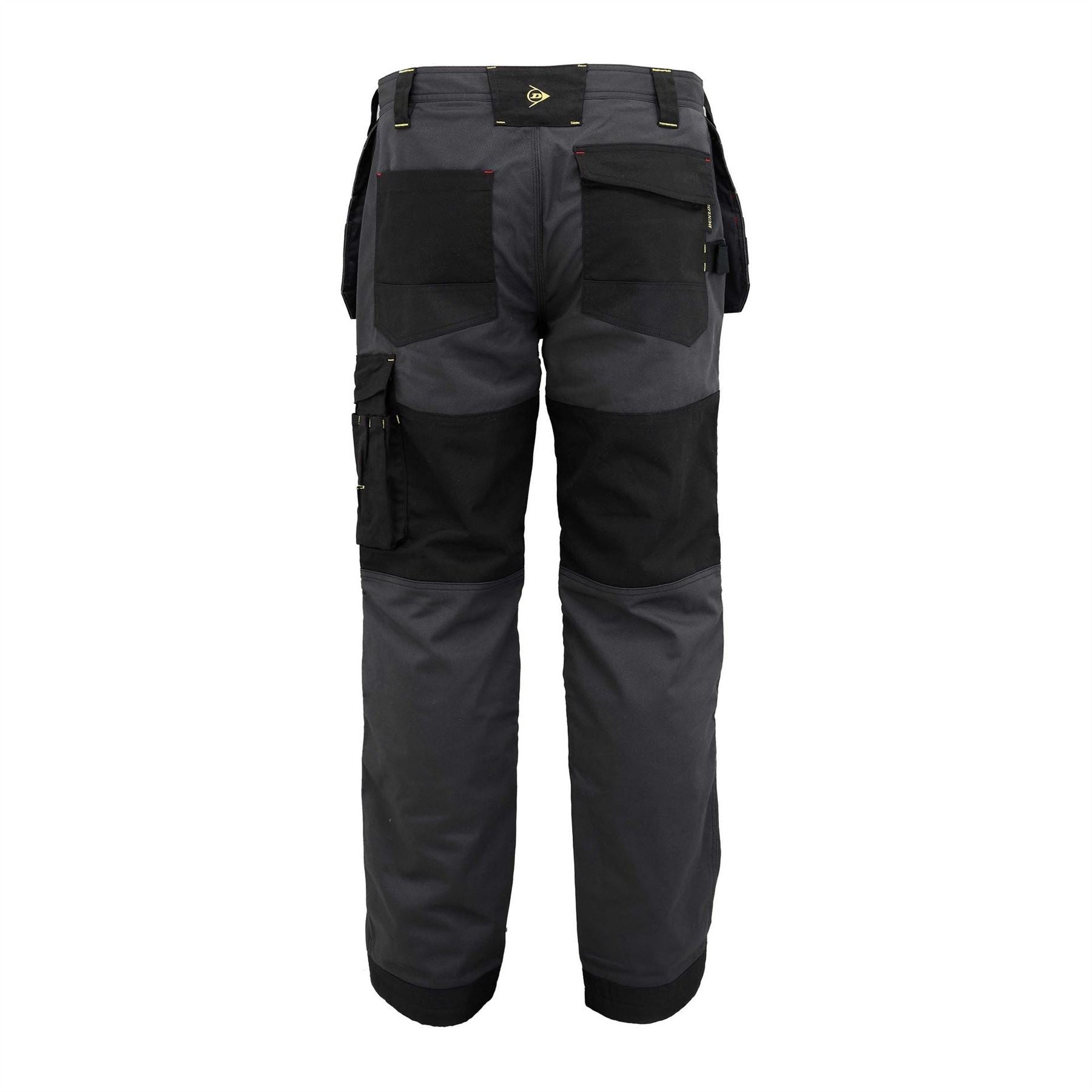 Dunlop Solid Multi-Pocket Straight Workwear Trousers