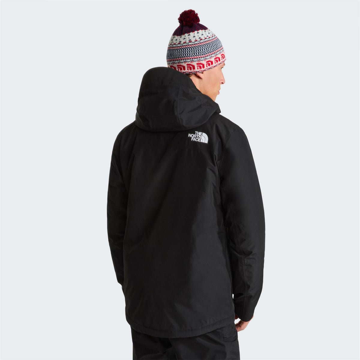 The North Face Descendit Hooded Full Zipper Ski Jacket with Chest Pocket