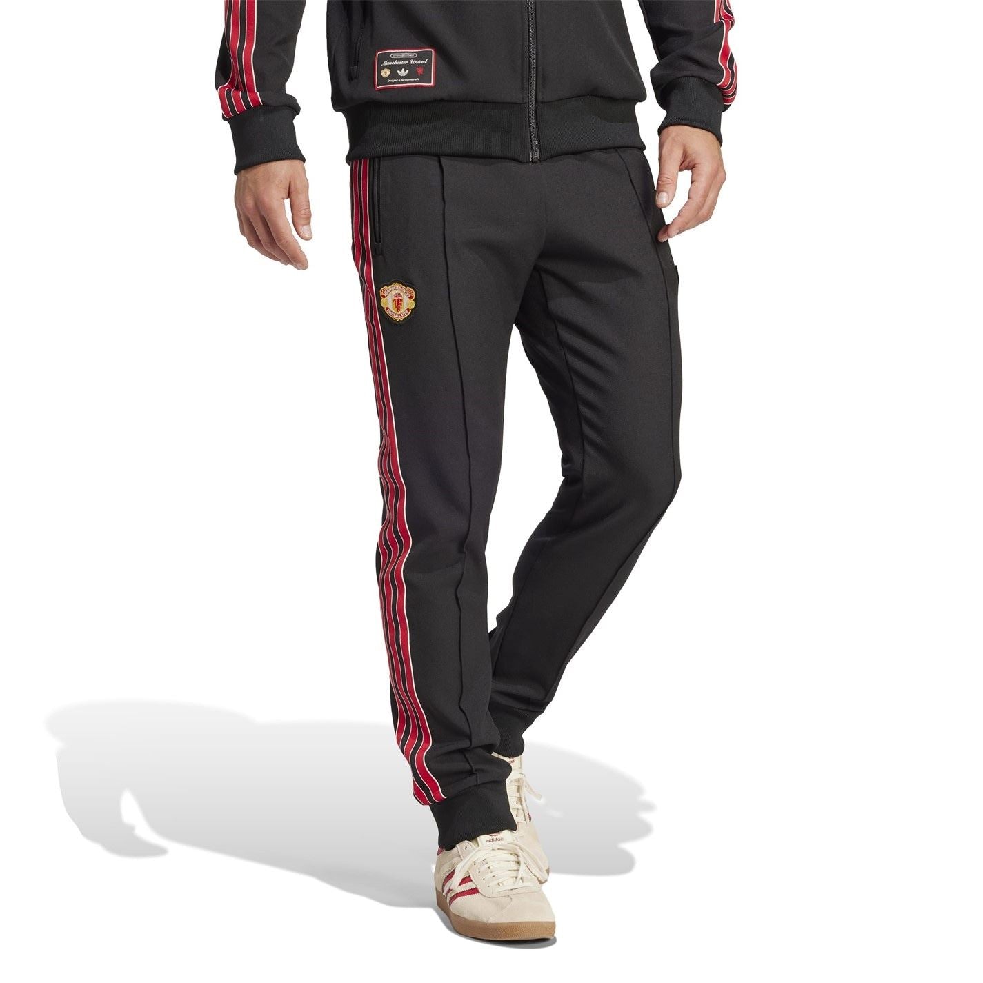 adidas Manchester United Fc Terrace Icons Tracksuit Bottoms Adults
