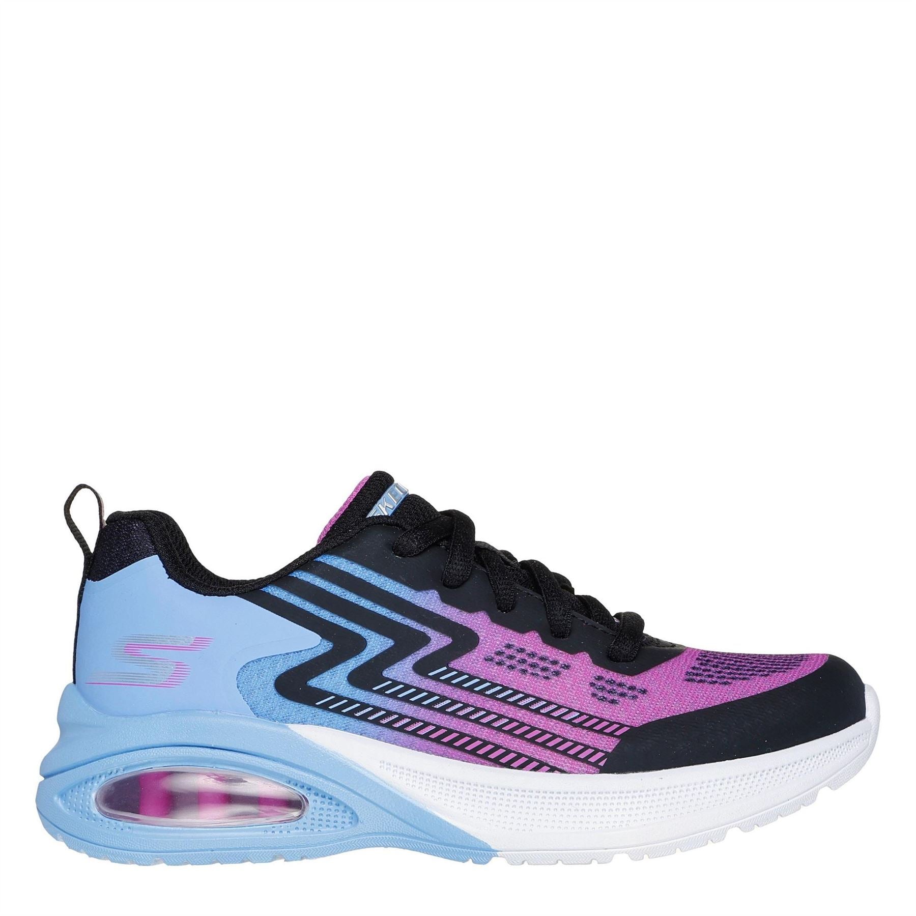 Skechers Lace Up Ombre Sneaker W Midsole Pai Runners Girls