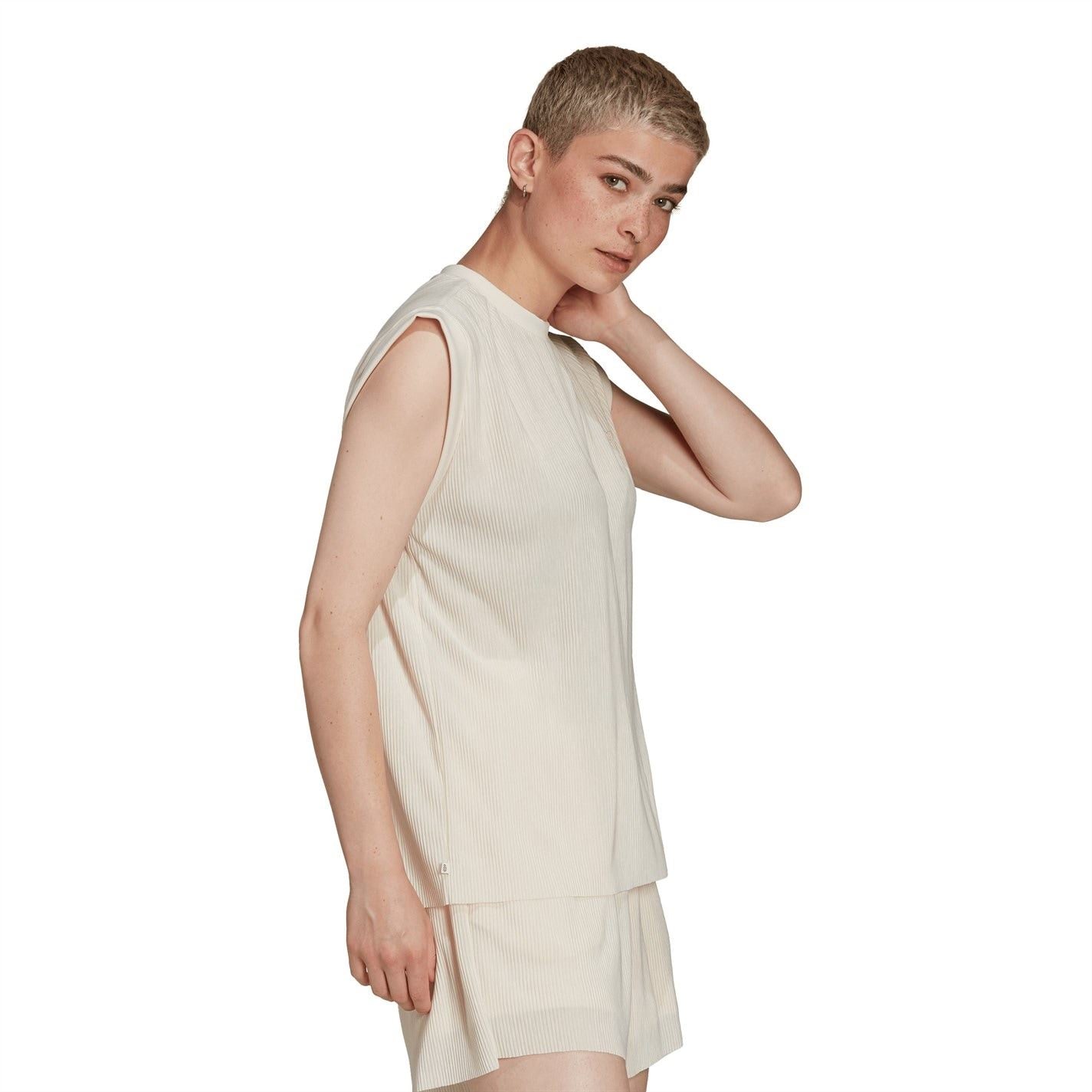 adidas Originals Relaxed Fit Crew Neck Tank Top