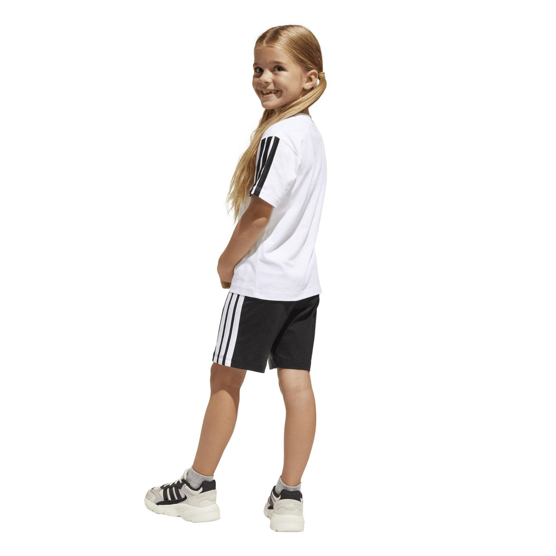 adidas 3s Ess Short Sleeve T-Shirt and Short Set