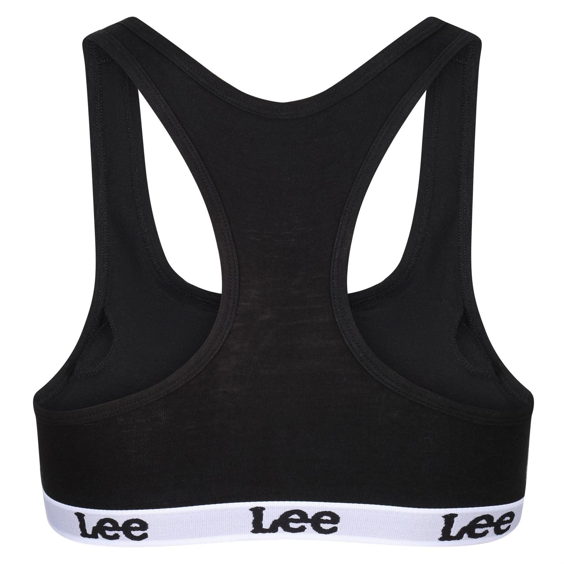 Lee Diana Cropped Scoop Neck Snug Fit Bra