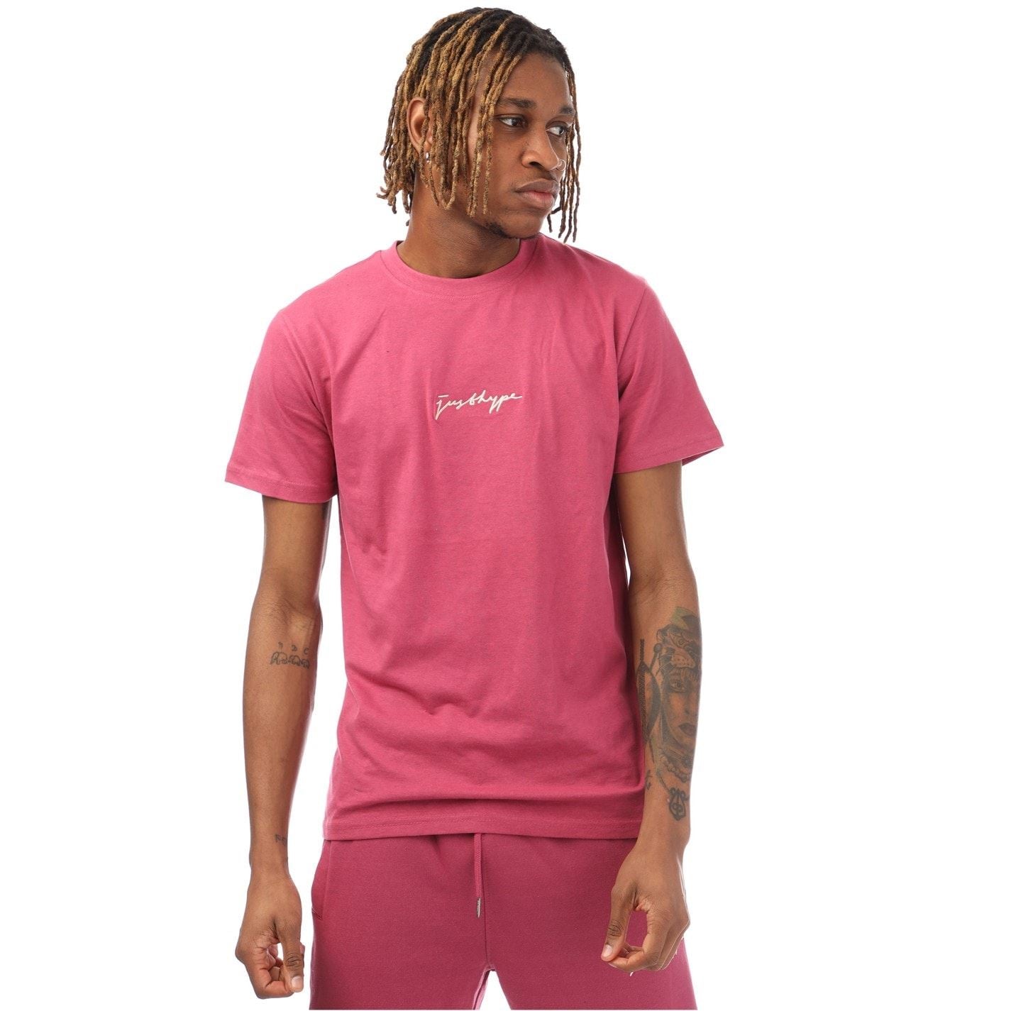 Hype Regular Fit Crew Neck Signature Print T-Shirt