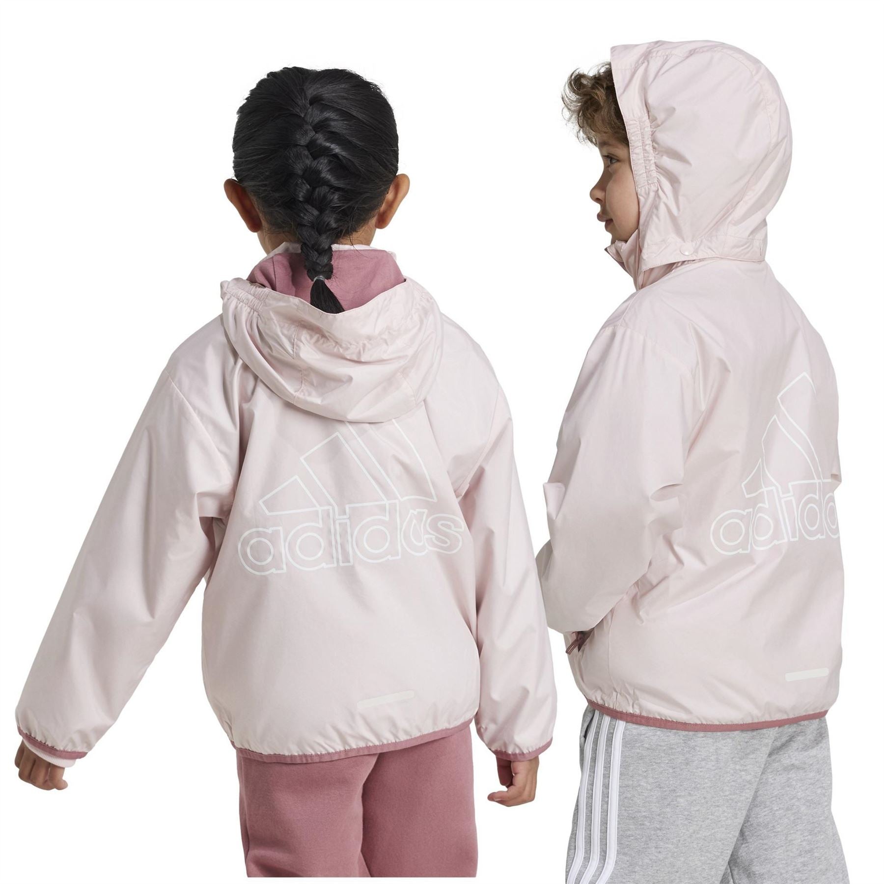 adidas Utility Detachable Hood Long Sleeve Performance Training Jacket