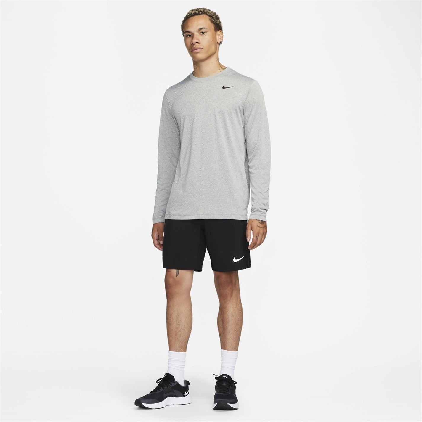 Nike Legend Long Sleeve Crew Neck T-Shirt