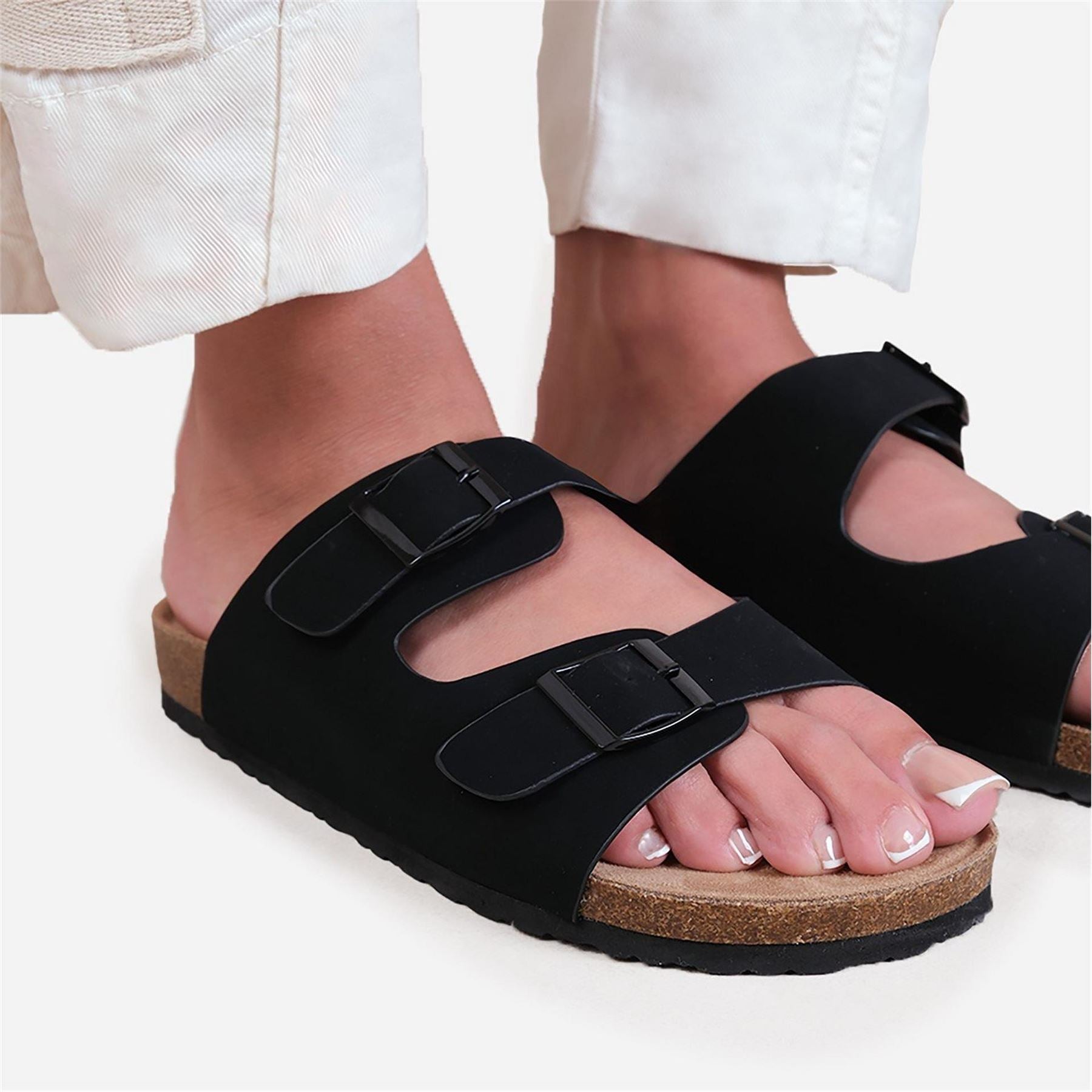 Wheres That From Willow Open Toe Flatform Slide Sandals