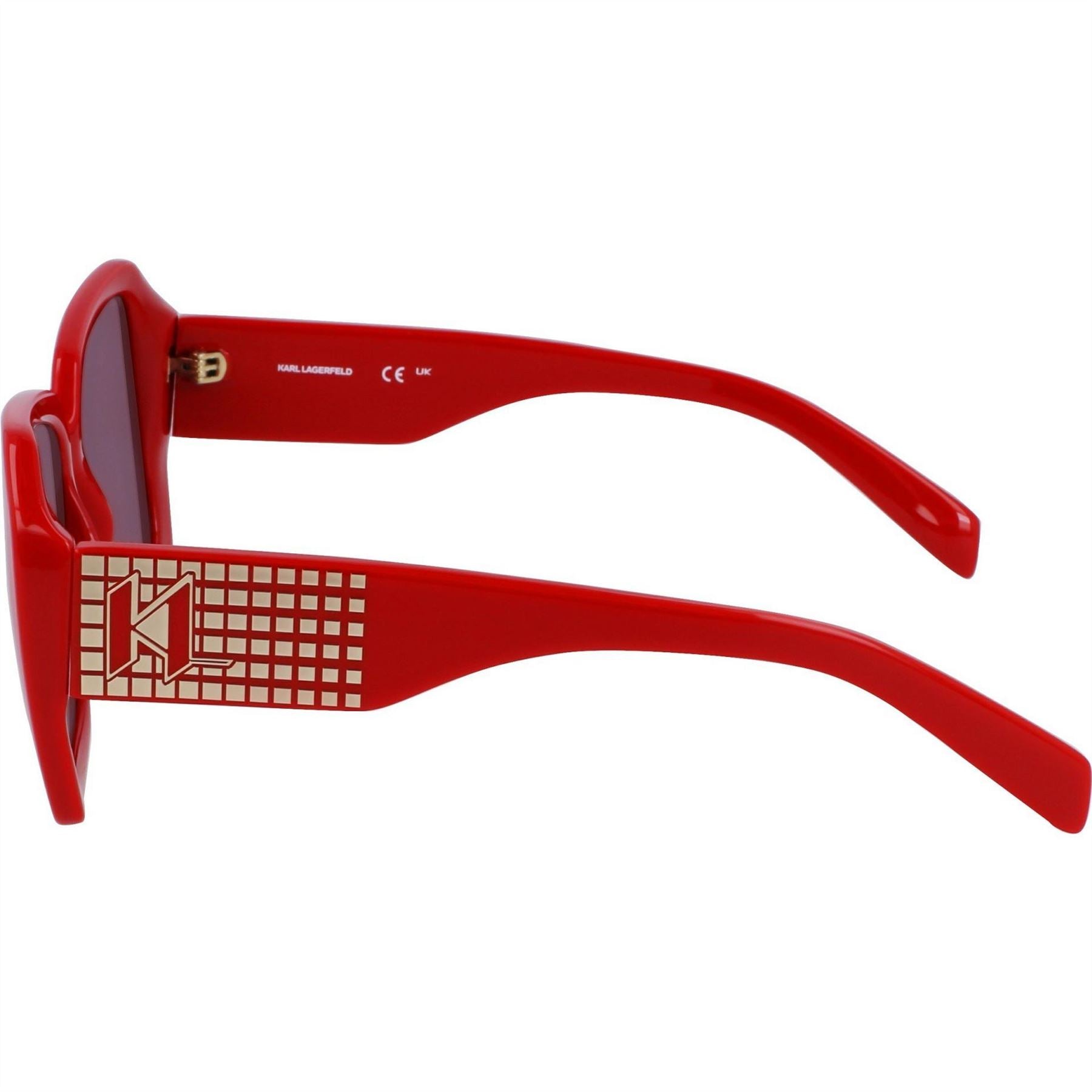 Karl Lagerfeld Rectangle Full Rim Sunglasses