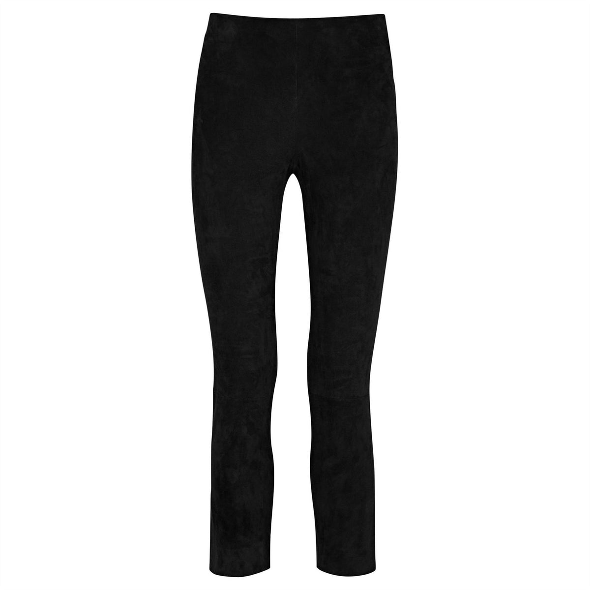 Vince Stretch Suede Split Hem Trou