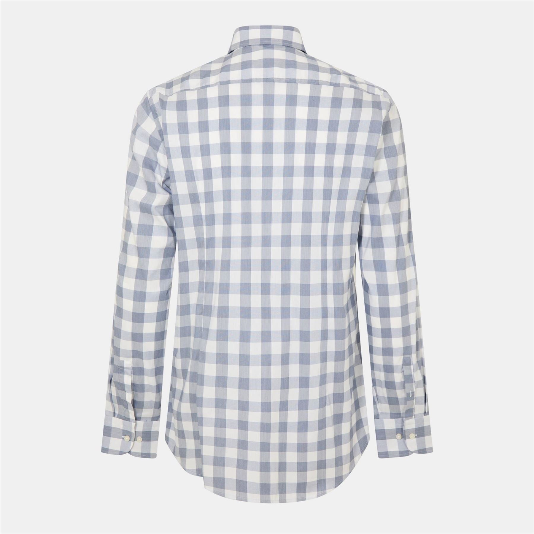 Boss Slim Fit Long Sleeve Spread Collar Shirt