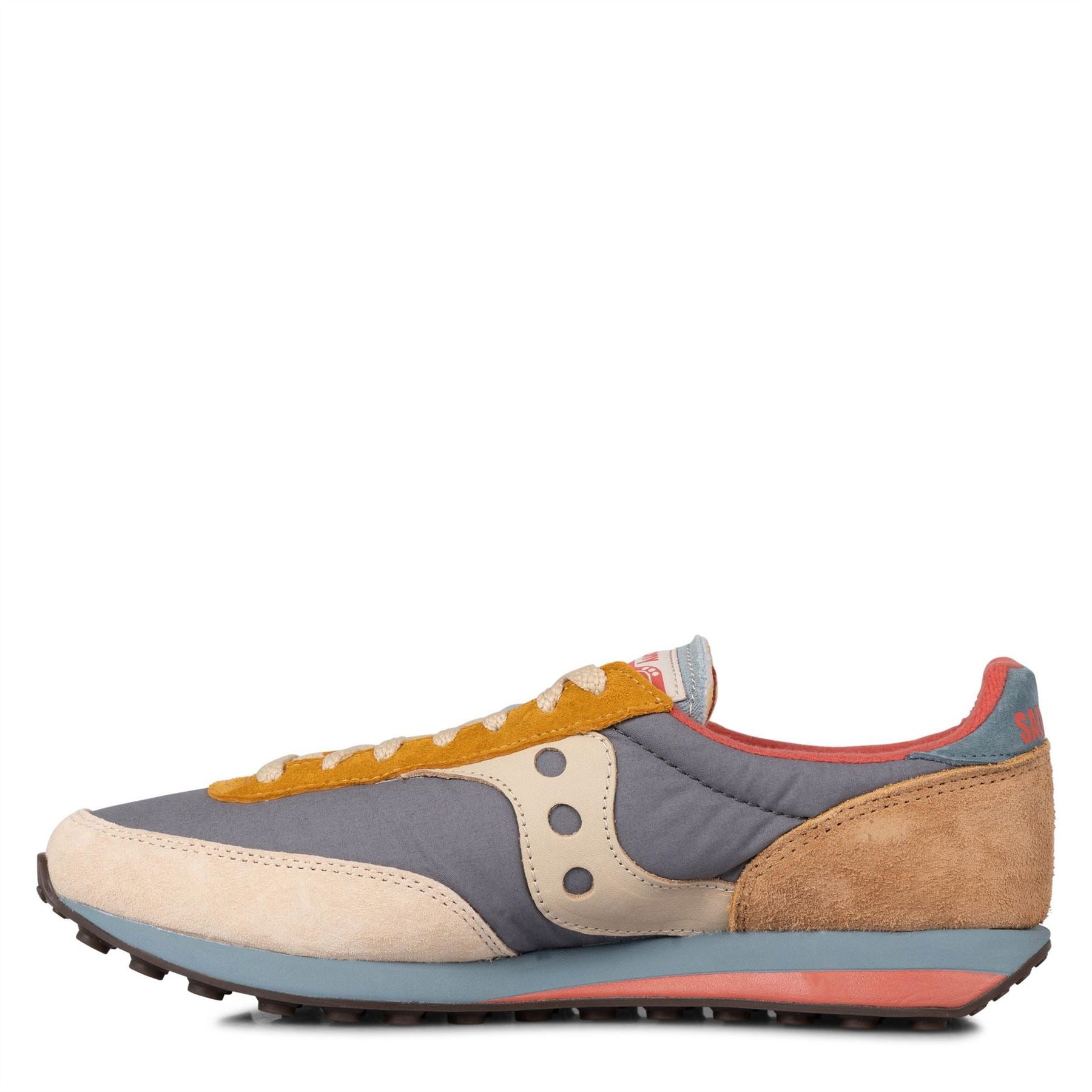 Saucony Trainer 80 Lace-Up Closed Toe Sneakers