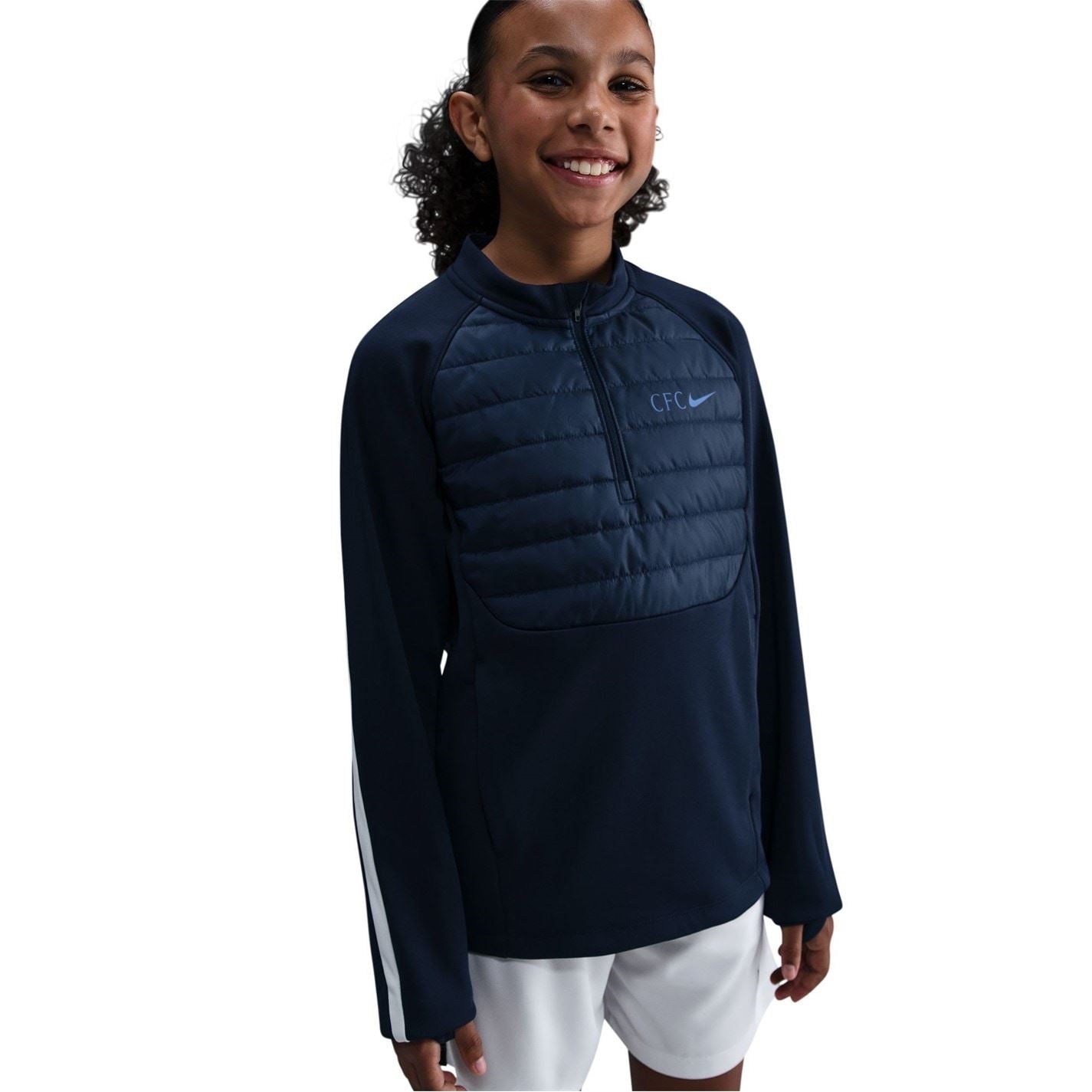 Nike Chelsea Winter Warrior Drill Top Juniors