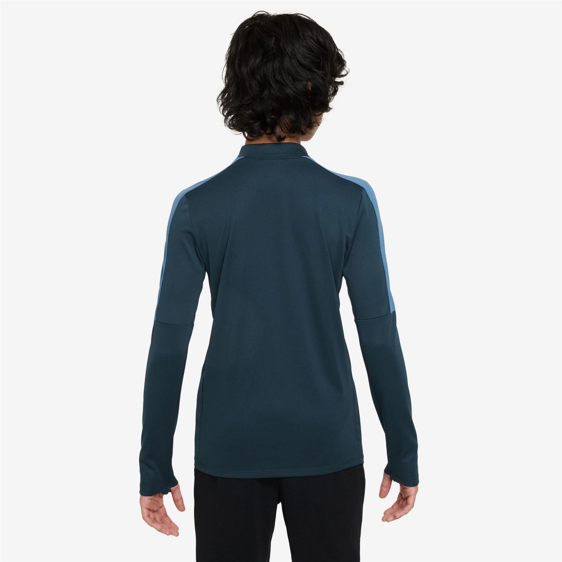Nike Regular Fit Zip Neck Drill Long Sleeve T-Shirt