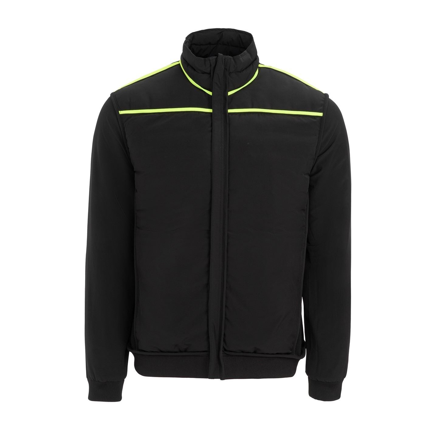 Dunlop  Hybrid Baffle Work Long Sleeve Full Zip Softshell Jacket