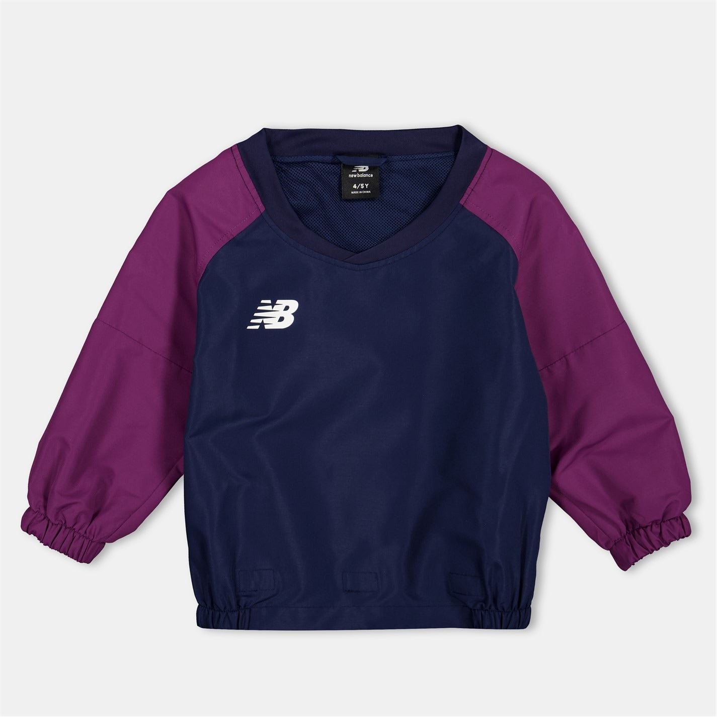 New Balance V Neck Regular Fit Sweatshirt Top