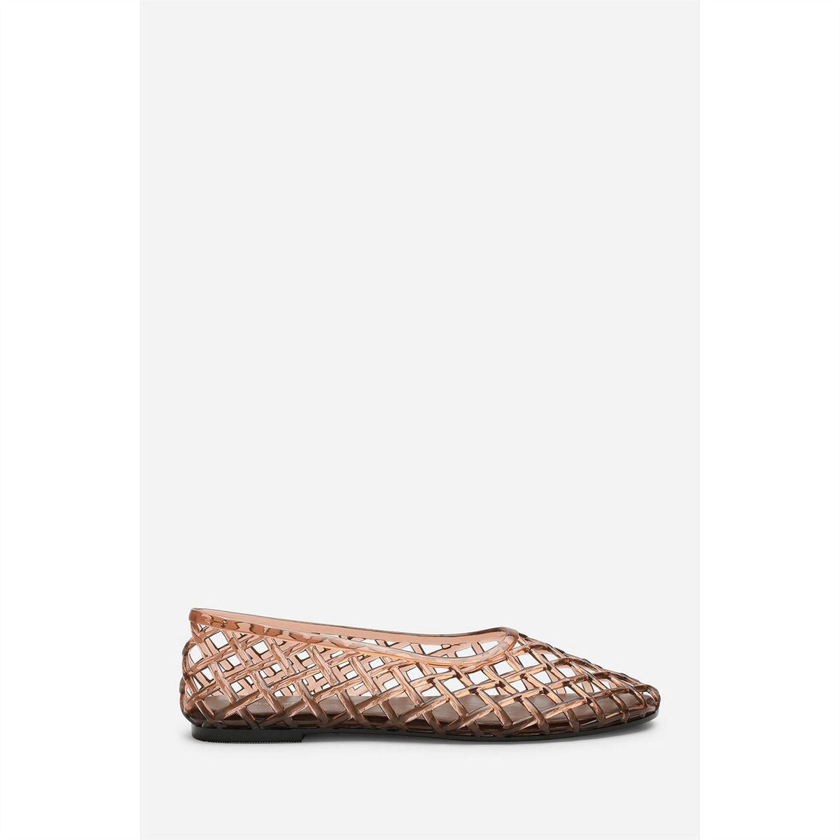 Wheres That From Clear Jelly Ballet Pumps