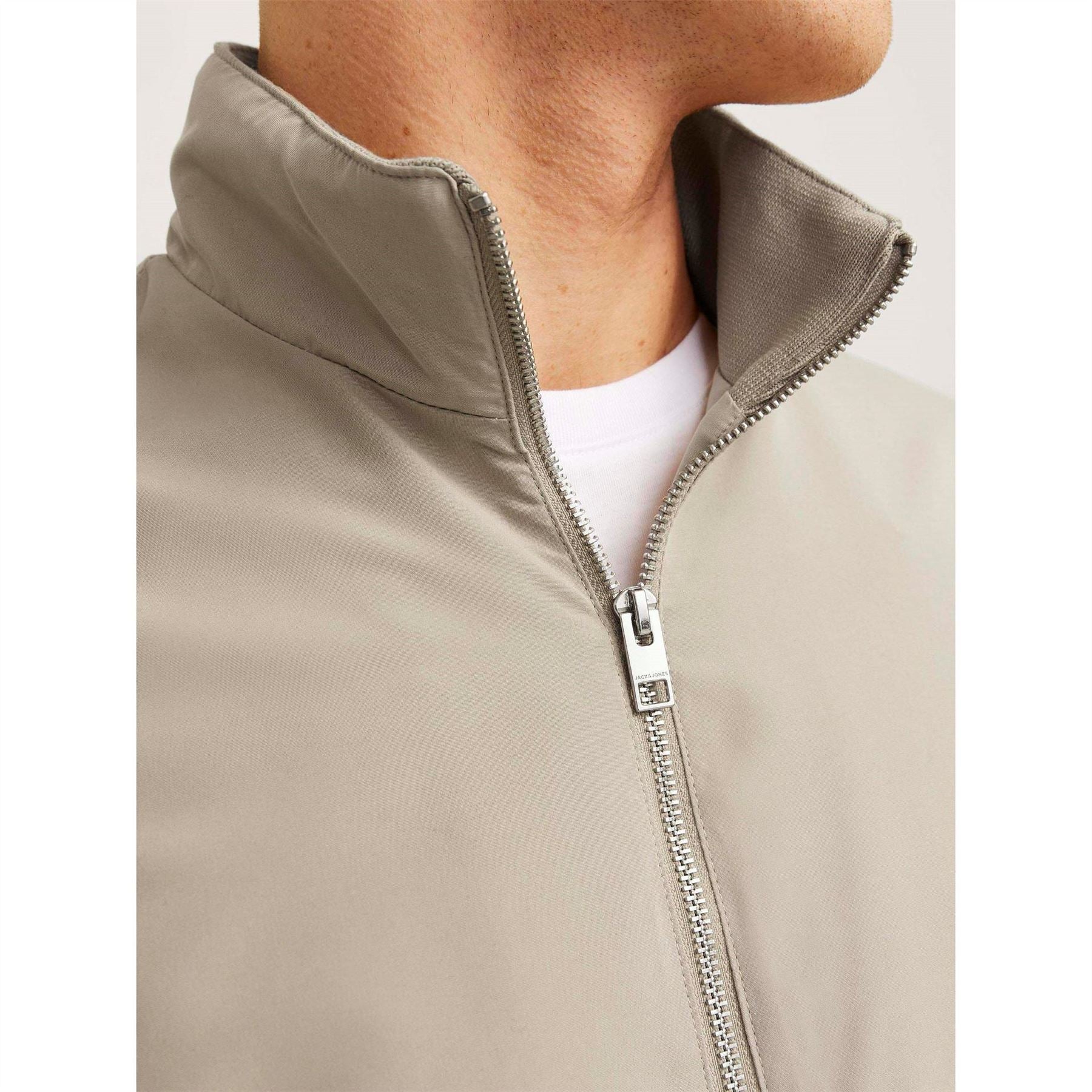Jack and Jones Mens Rush Harrington Bomber Jacket