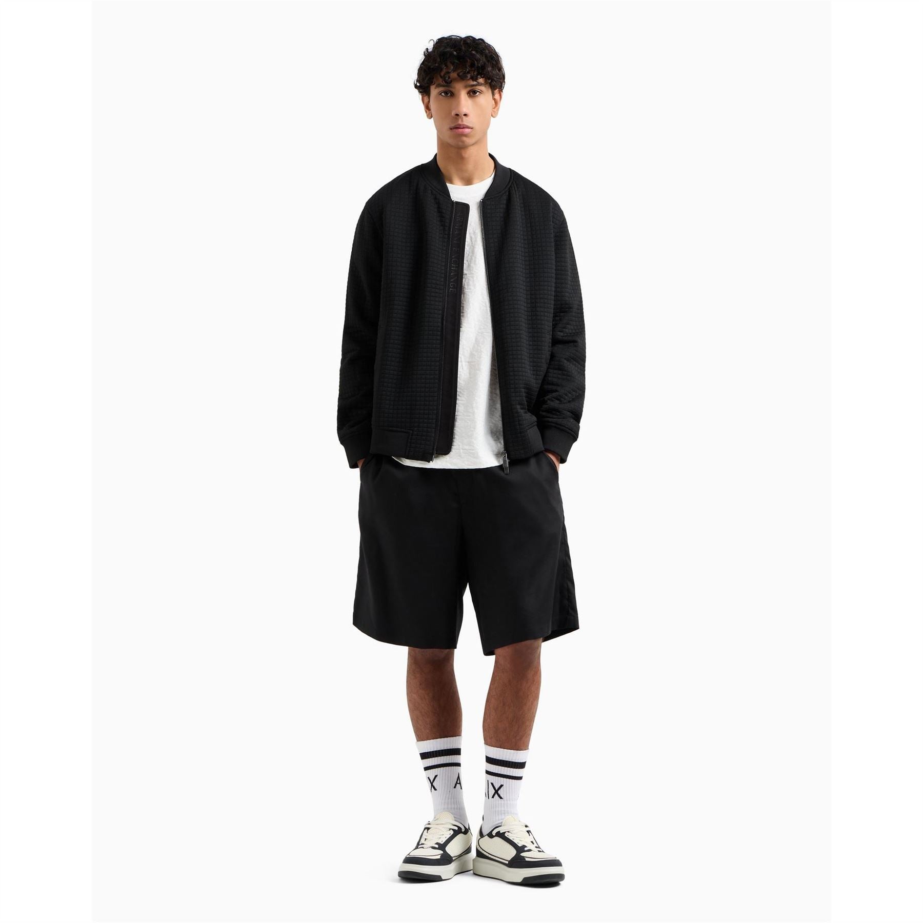 Armani Exchange Regular Fit Crew Neck Short Sleeve T-Shirt