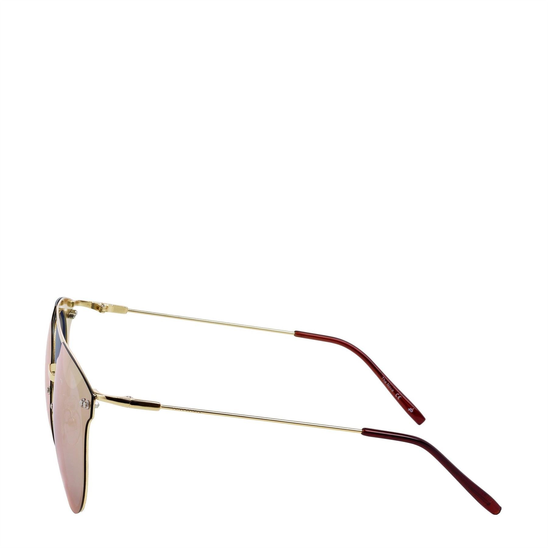 Prive Revaux The Nova Round Half Rim Sunglasses