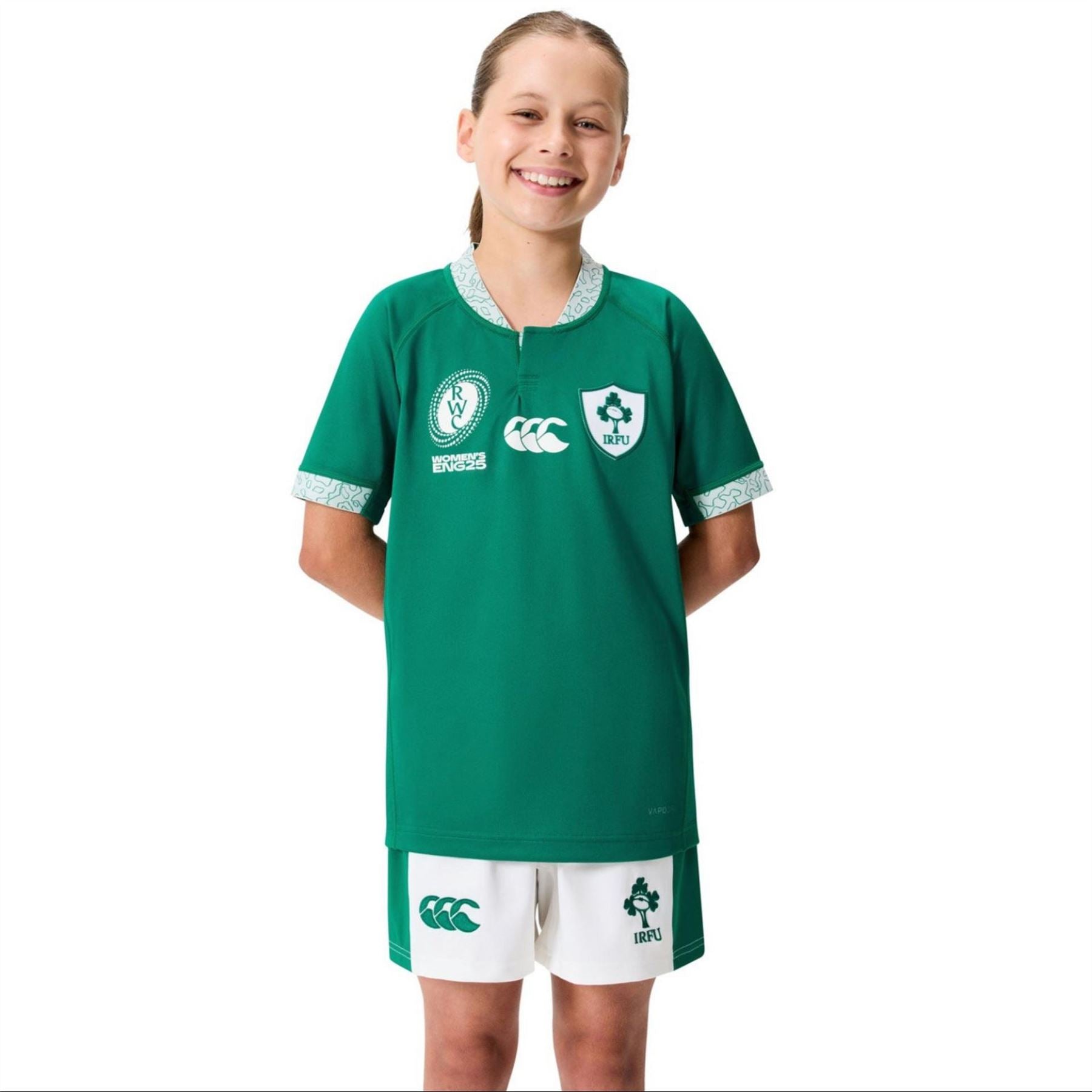 Canterbury Ireland Rugby World Cup Home Authectic Kit Rugby Kit 2025