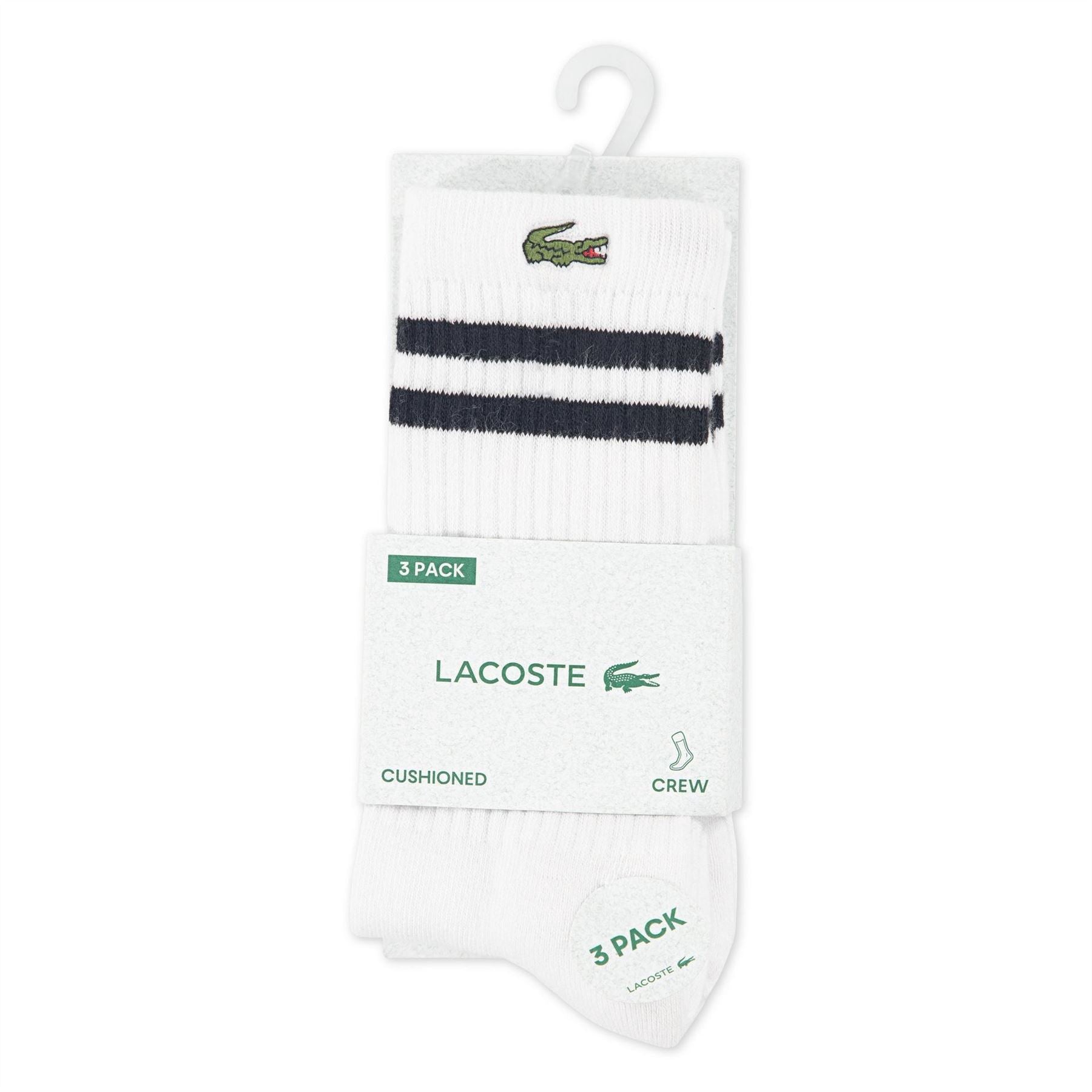 Lacoste 3 Pack Long Crew Socks