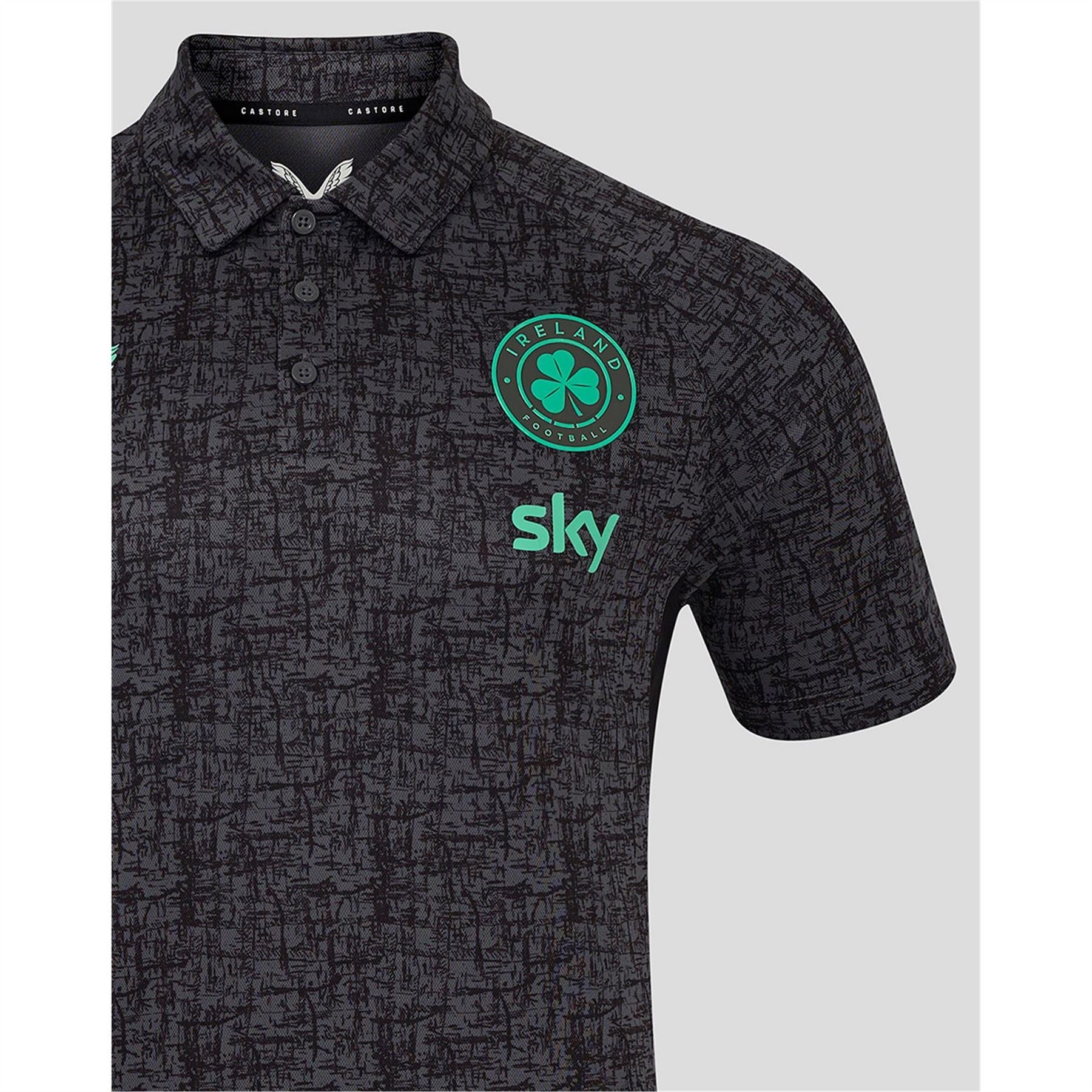 Castore Mens Ireland Coaches Polo 2025 2026