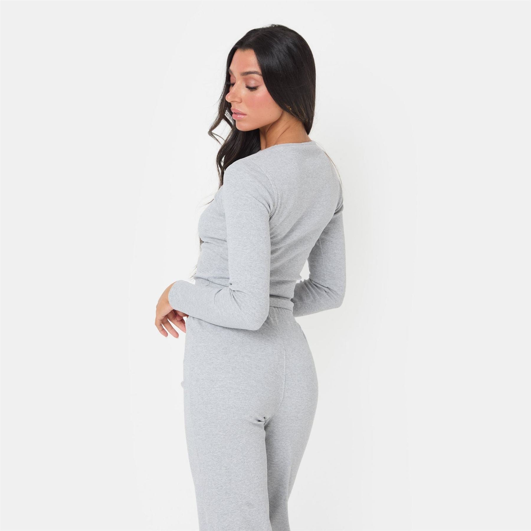 I Saw It First Rib Long Sleeve Top