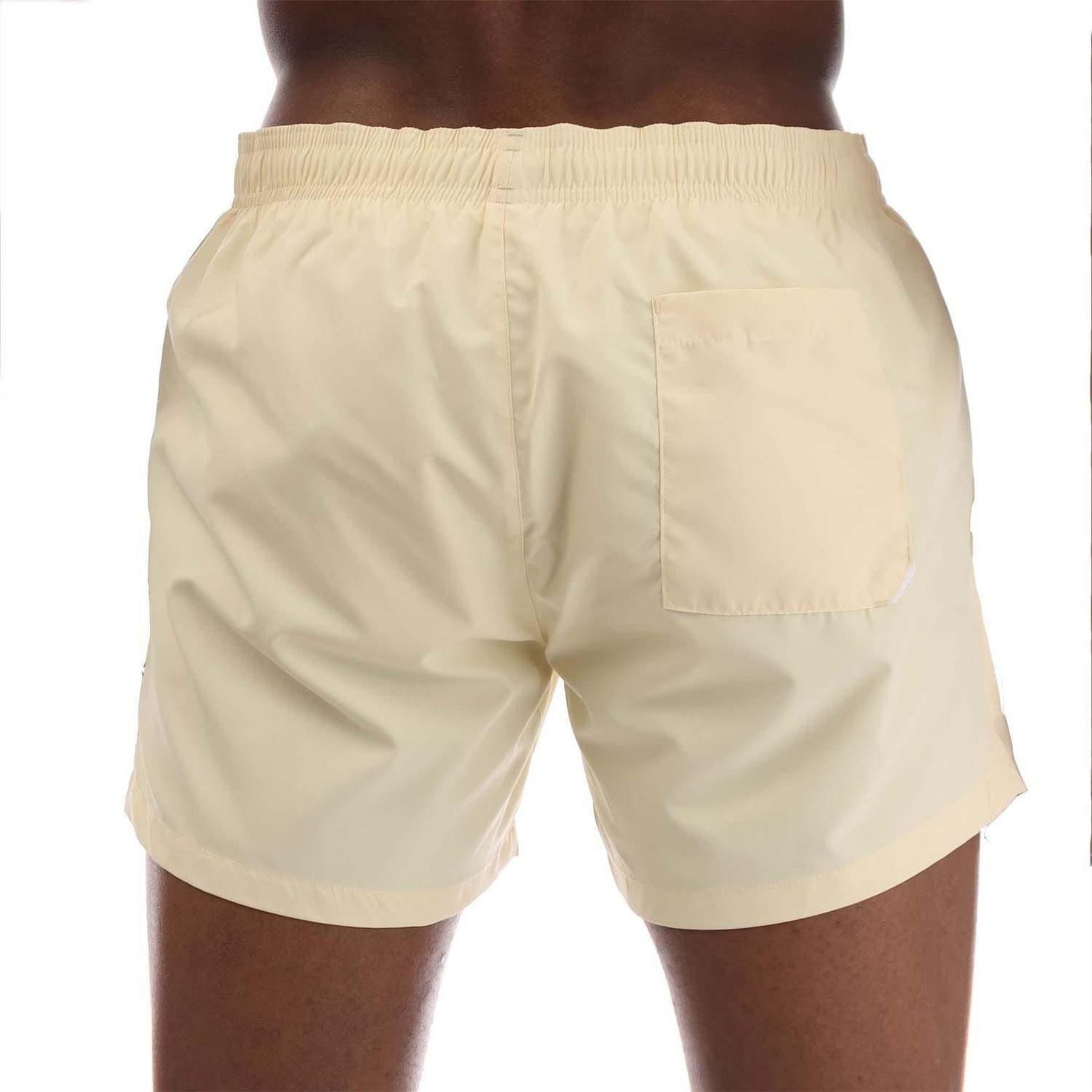 Hugo Logo Print Swim Shorts