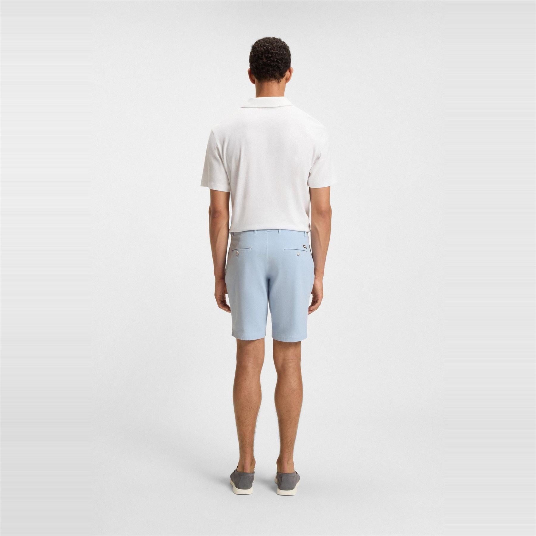 Boss Slice Solid Bermuda Shorts