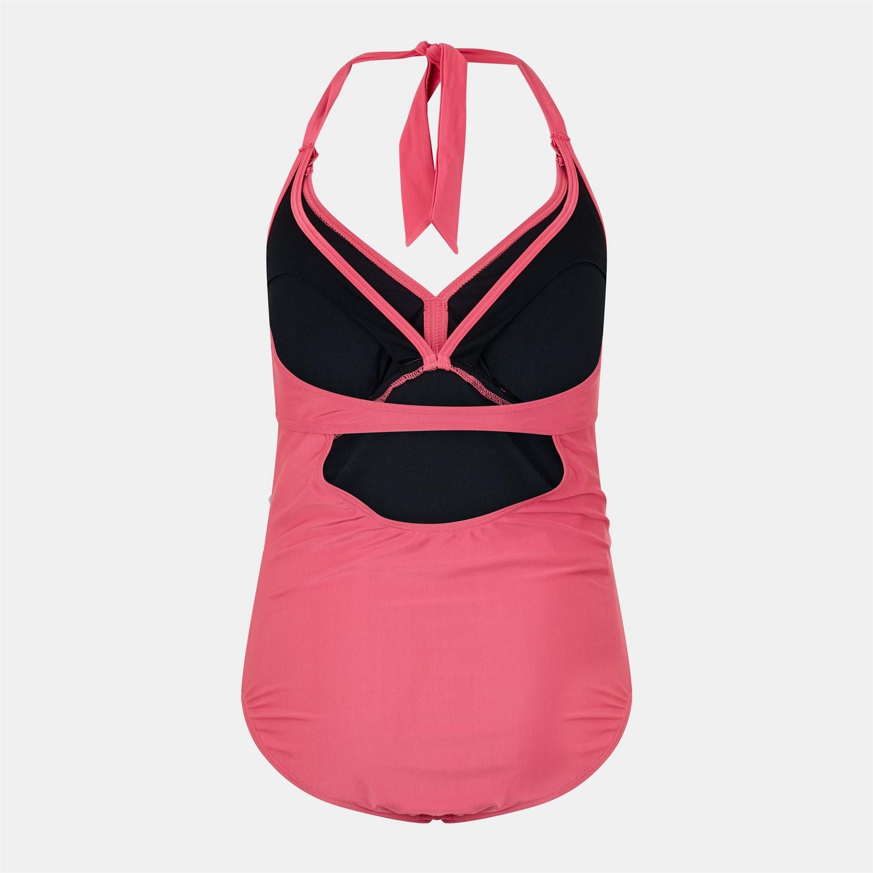 Mamalicious Mat One-Piece Swimsuit with Tie Closure