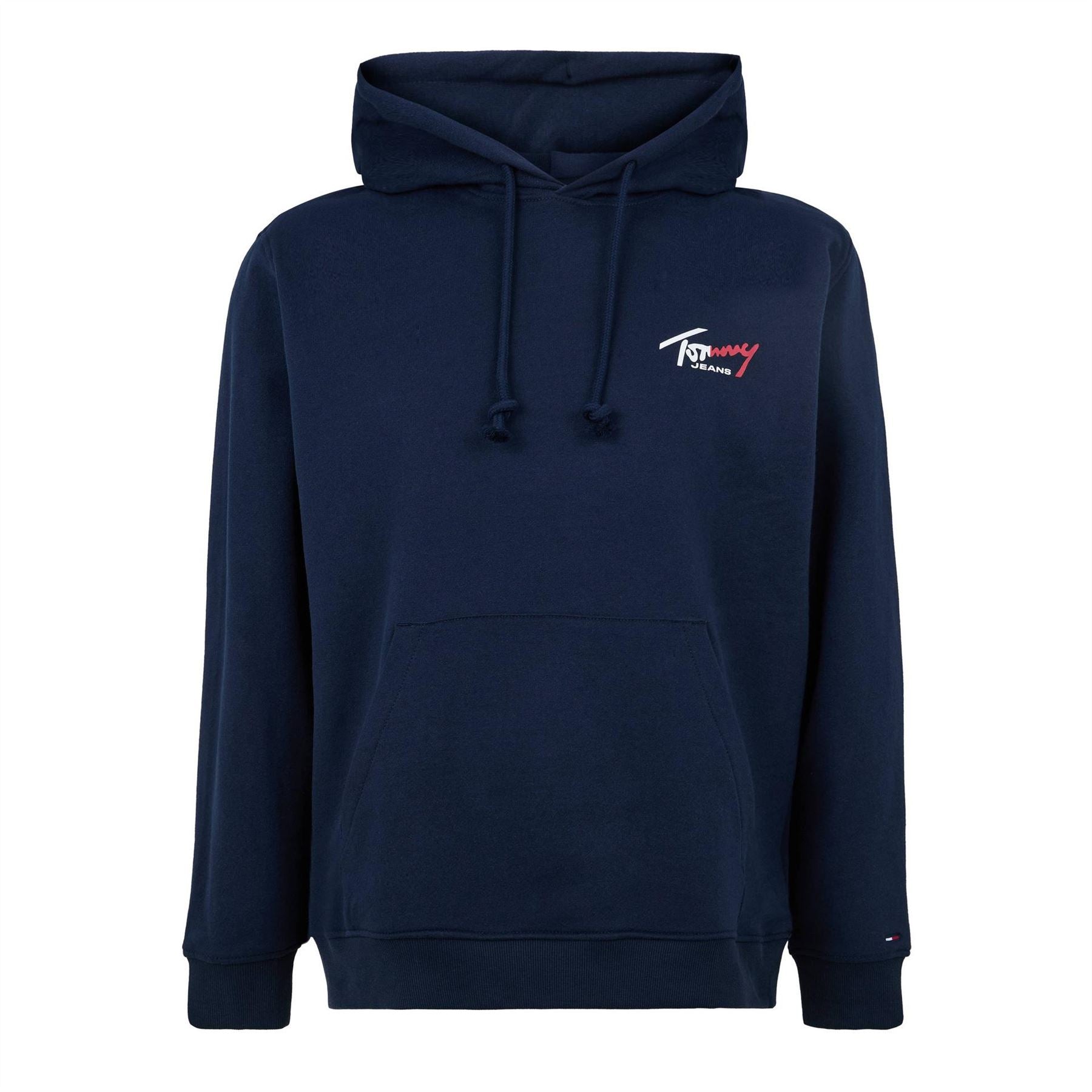 Tommy Jeans Regular Signature Over The Head Hoodie