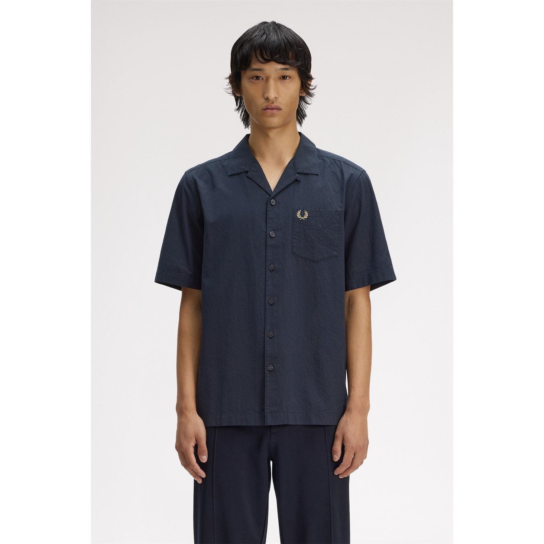 Fred Perry Short Sleeve Plain Shirt
