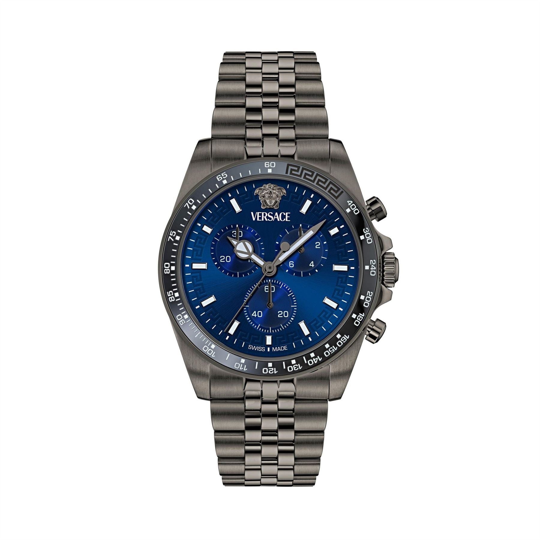 Versace Fashion Analogue Steel Jubilee Bracelet Watch