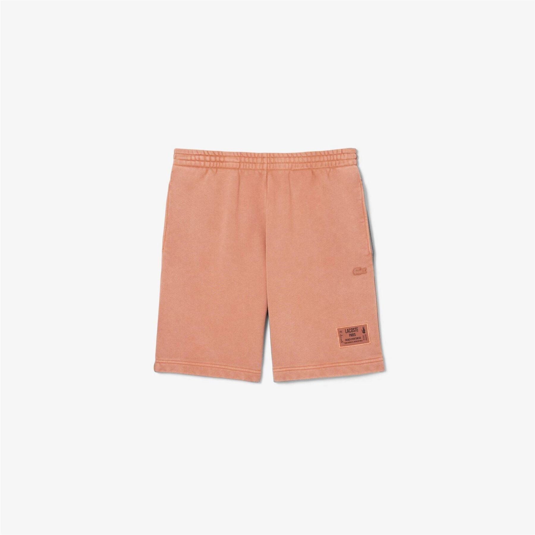 Lacoste Solid Bermuda Sweat Shorts
