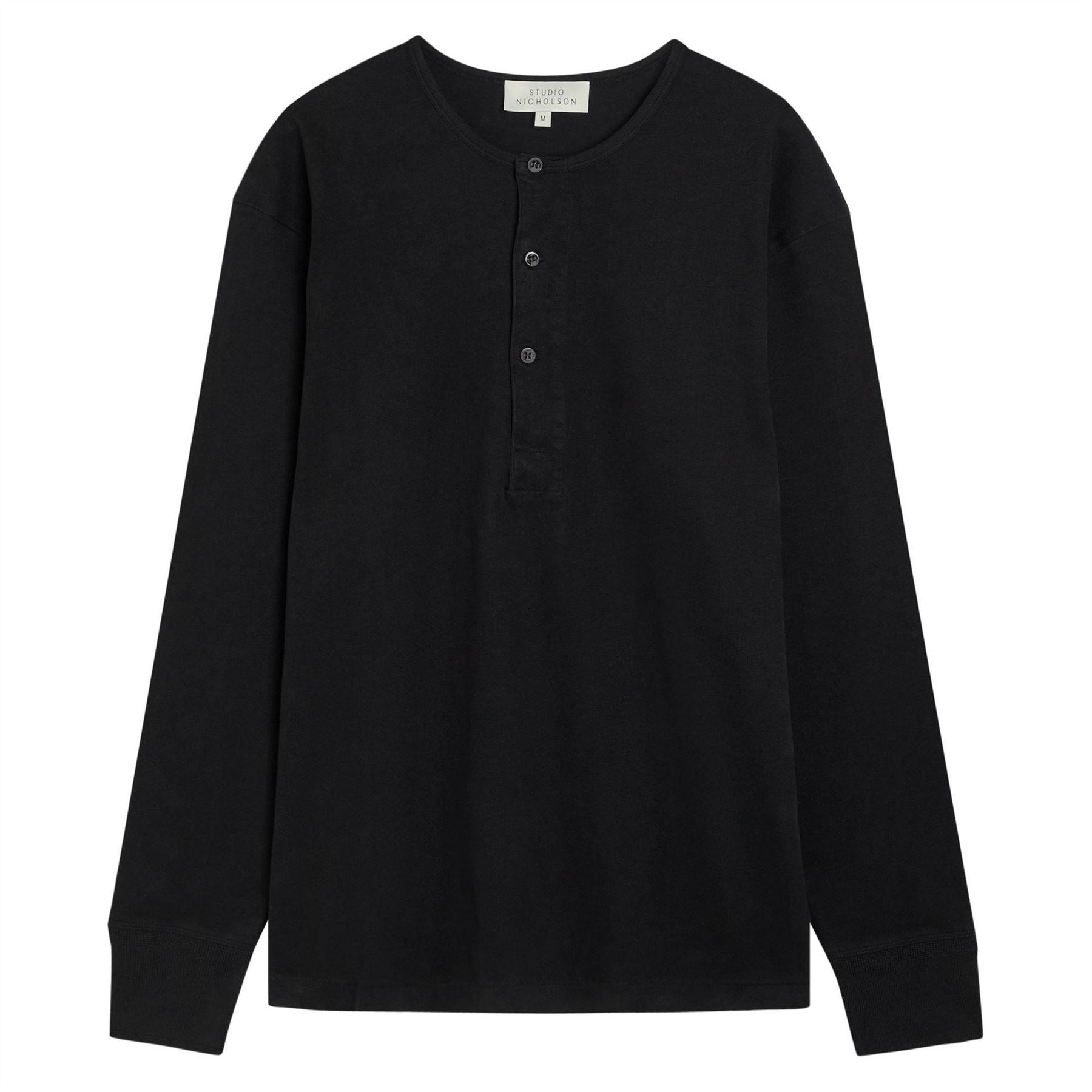 Studio Nicholson Henley Ls T-Shirt