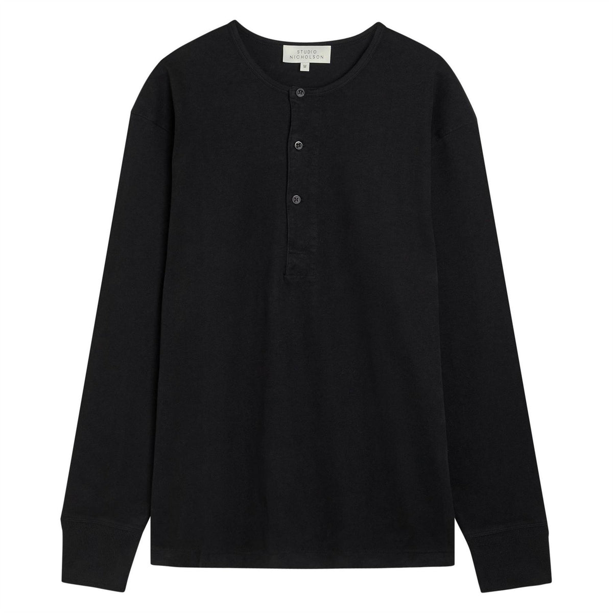 Studio Nicholson Henley Ls T-Shirt