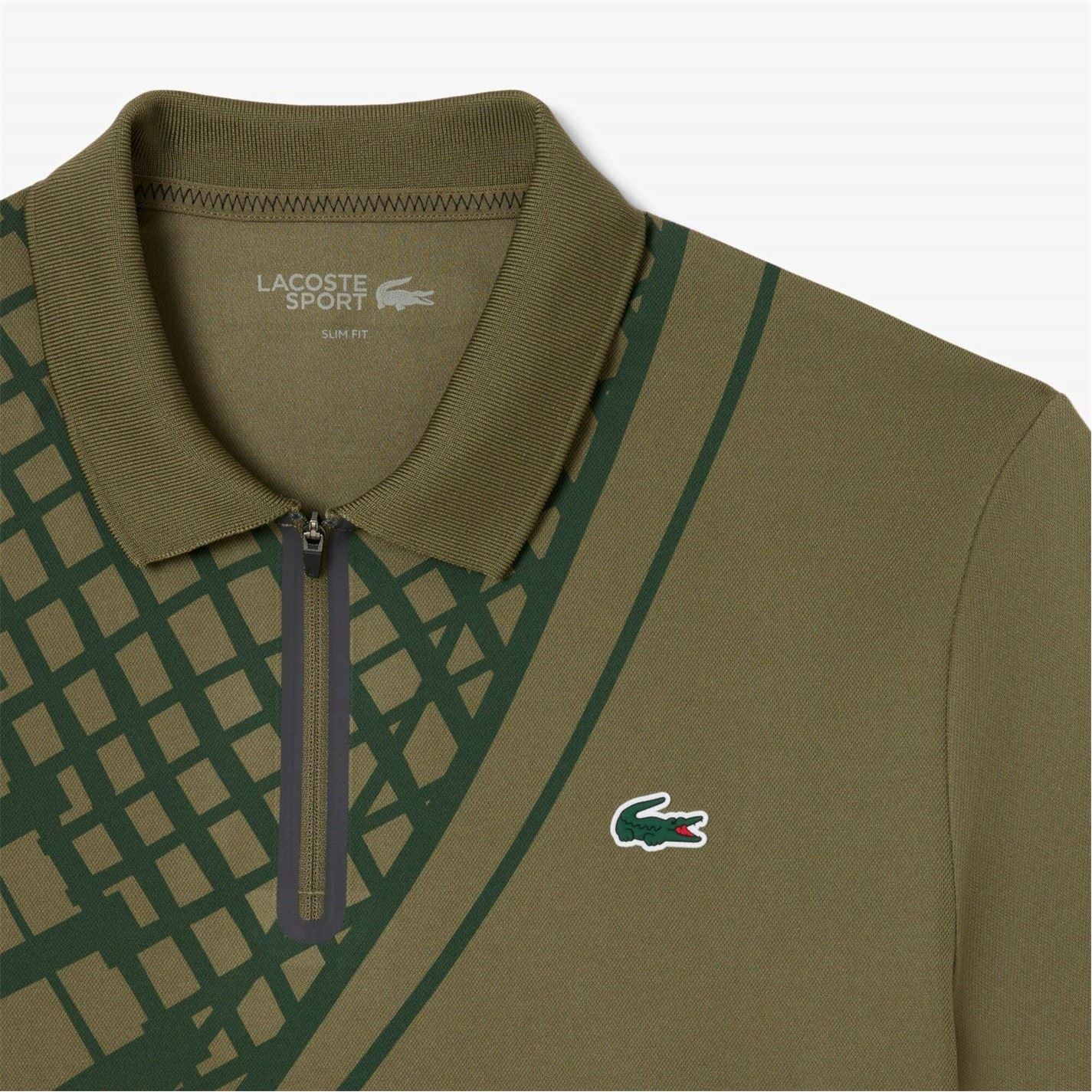 Lacoste Us Open Short Sleeve Performance Polo Shirt