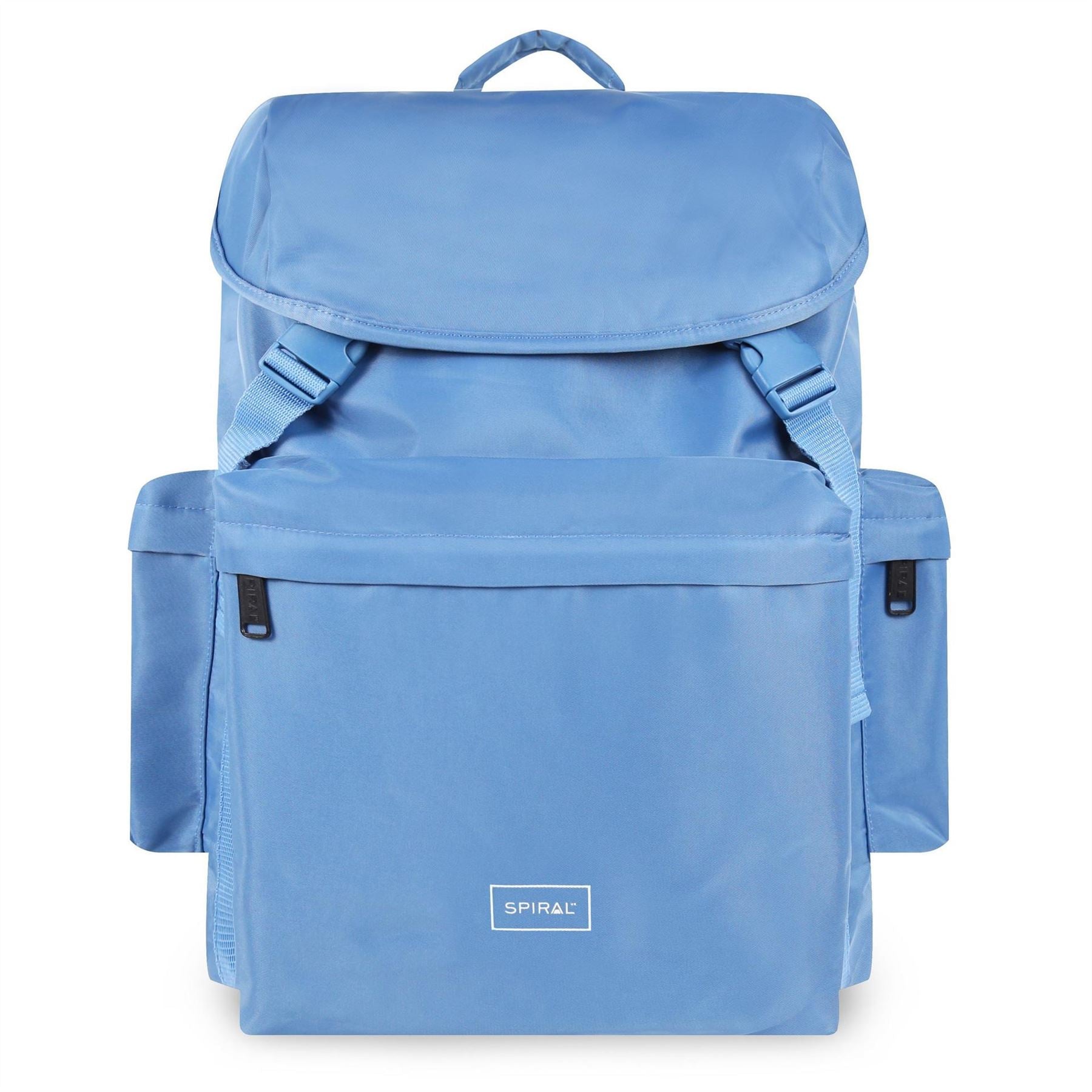 Spiral Arlo Rectangle Shape Backpack with Logo Patch