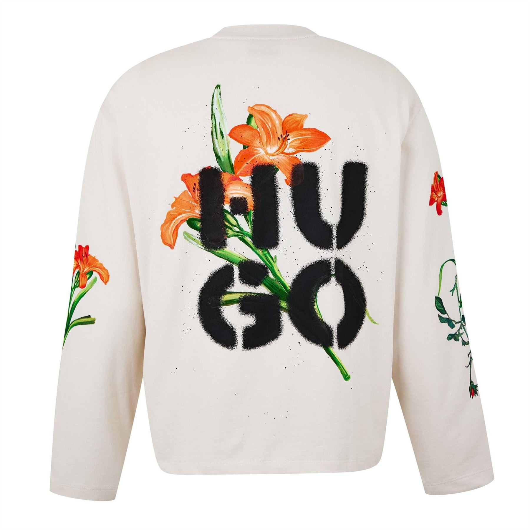 Hugo Crew Neck Regular Fit Long Sleeve T-Shirt