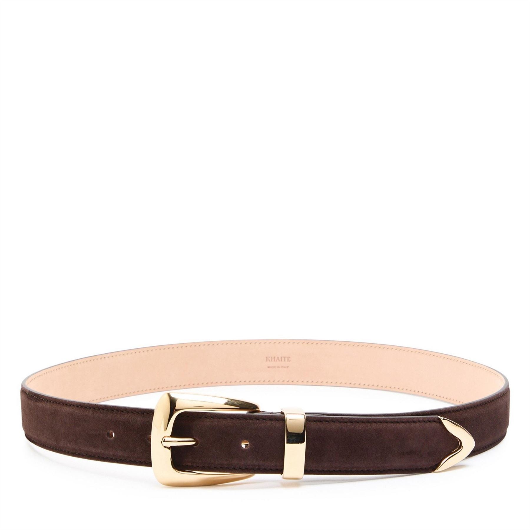 Khaite Belt   Gold Buckle (30mm