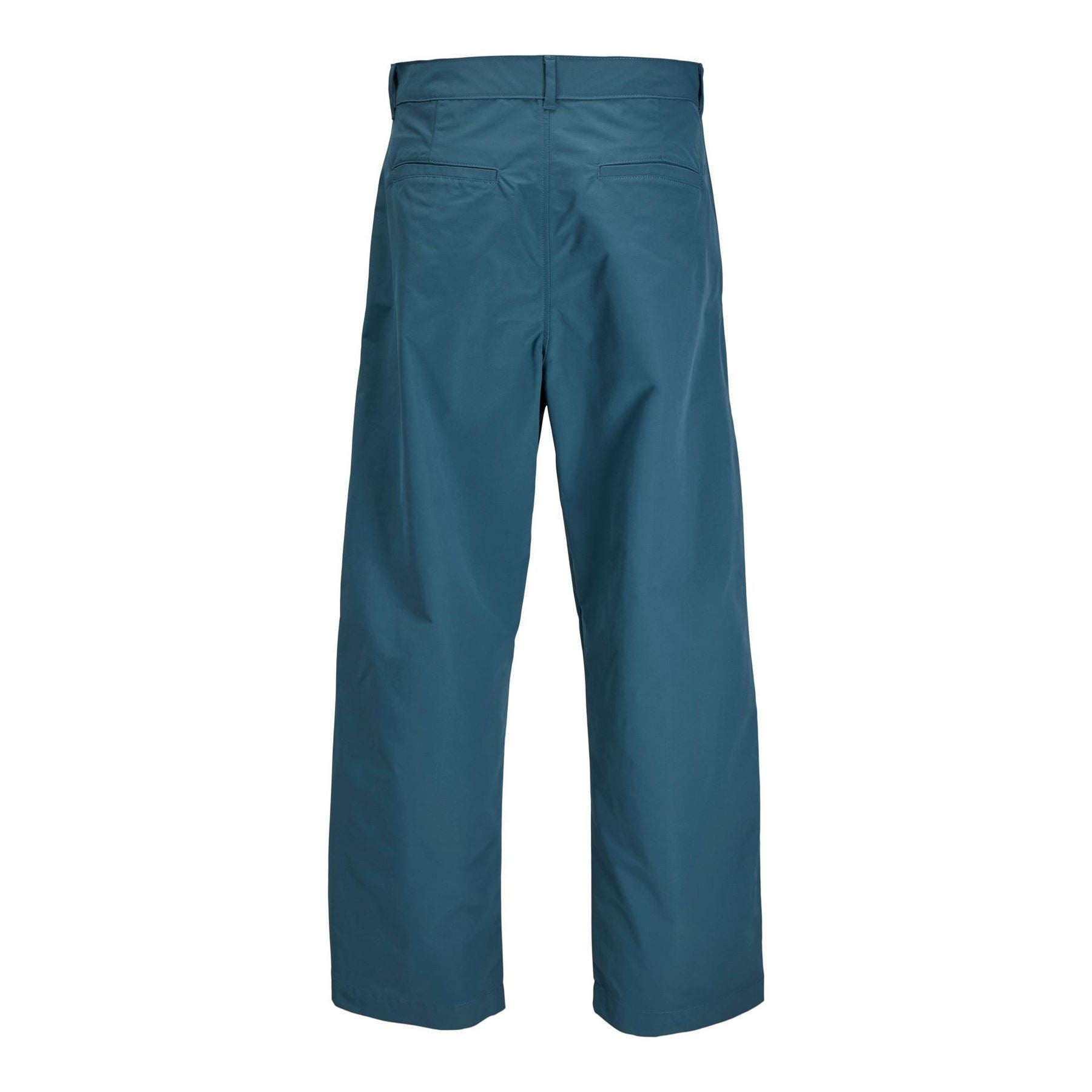 Jack and Jones Owen Solid Patterned Wide Leg Chinos