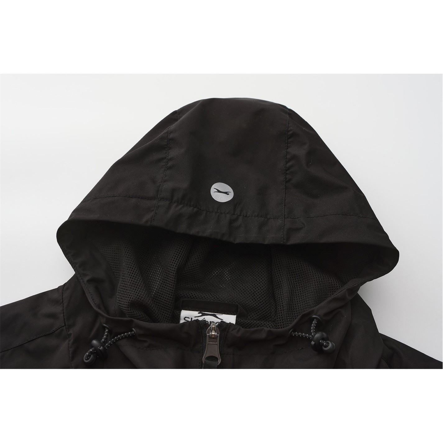 Slazenger  Shower Water Resistant Funnel Neck Long Sleeve Rain Anorak
