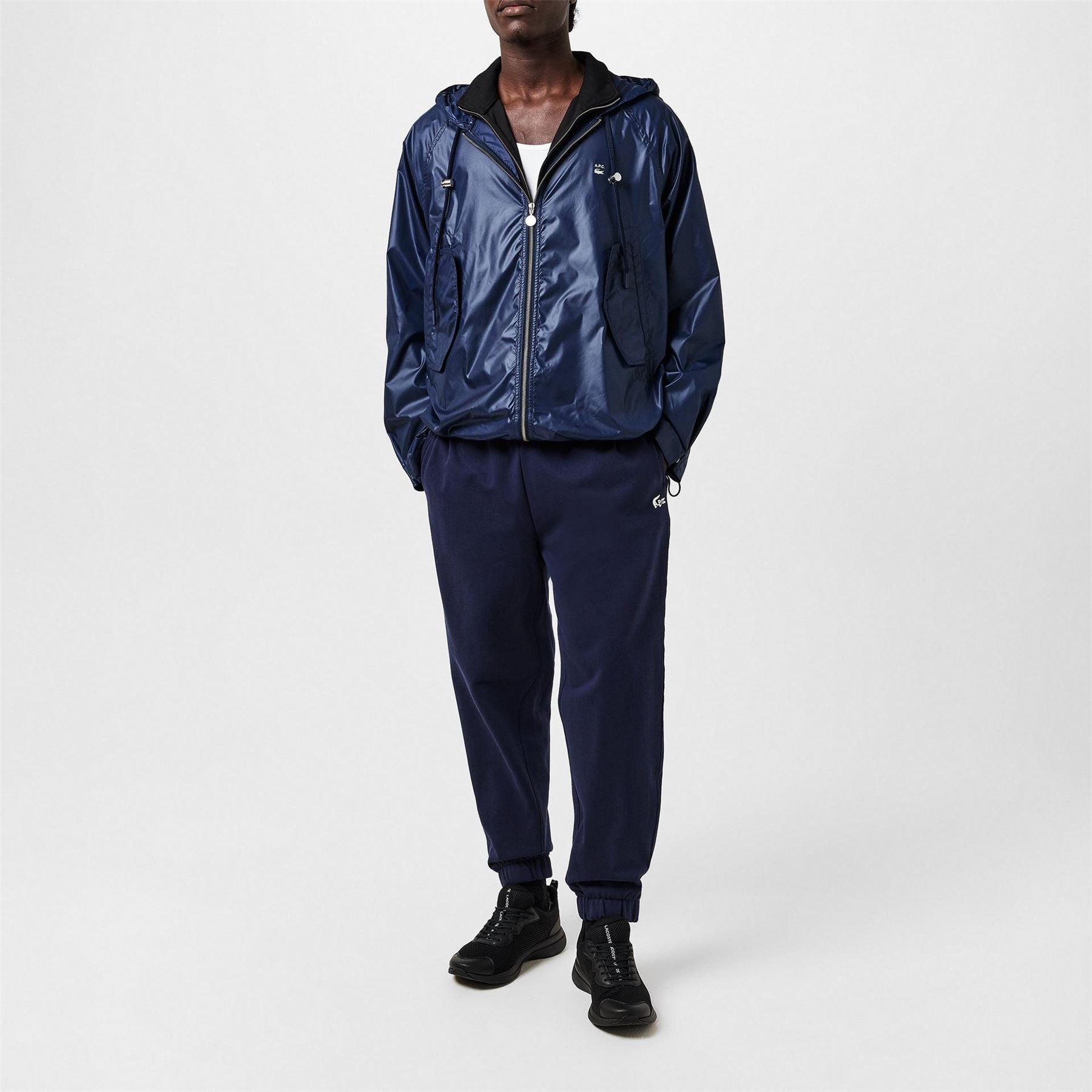 Lacoste Xh2493 Solid Patterned Joggers