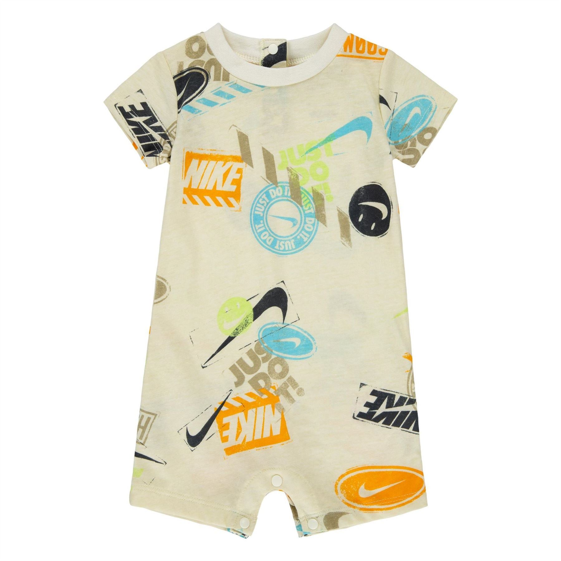 Nike Wild Air Crew Neck Short Sleeve Romper