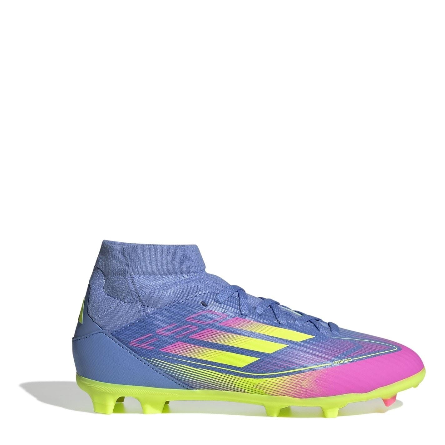 adidas F50 League Mid Childrens Firm Ground Football Boots