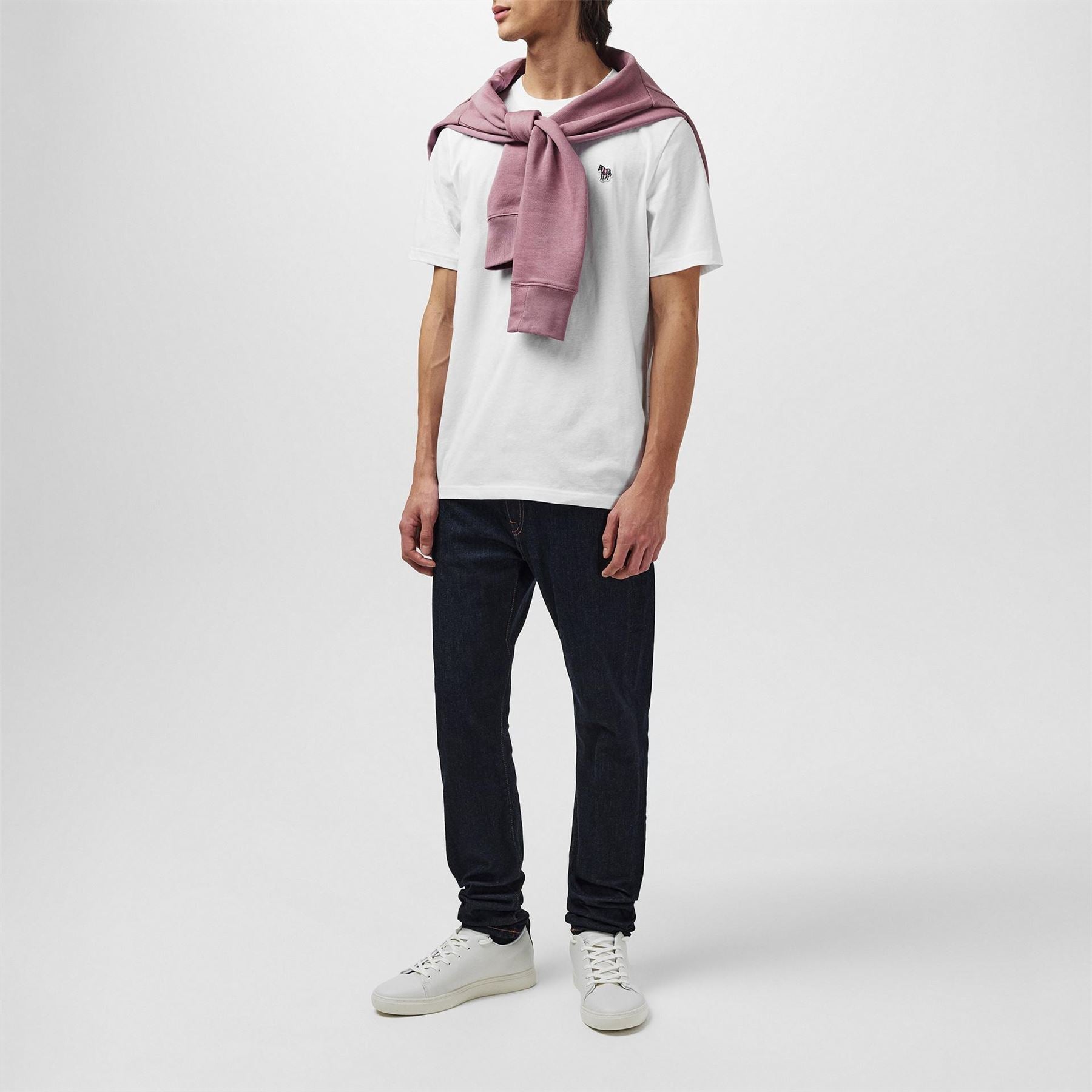 PS Paul Smith Regular Fit Zebra Crew Neck T-Shirt
