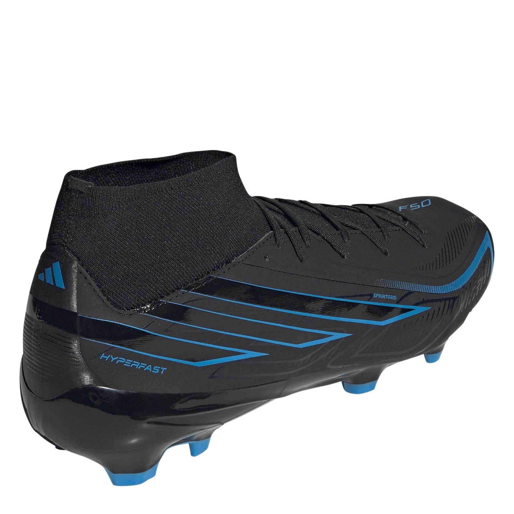 adidas Mens Hyperfast League Mid Firm Ground Football Boots