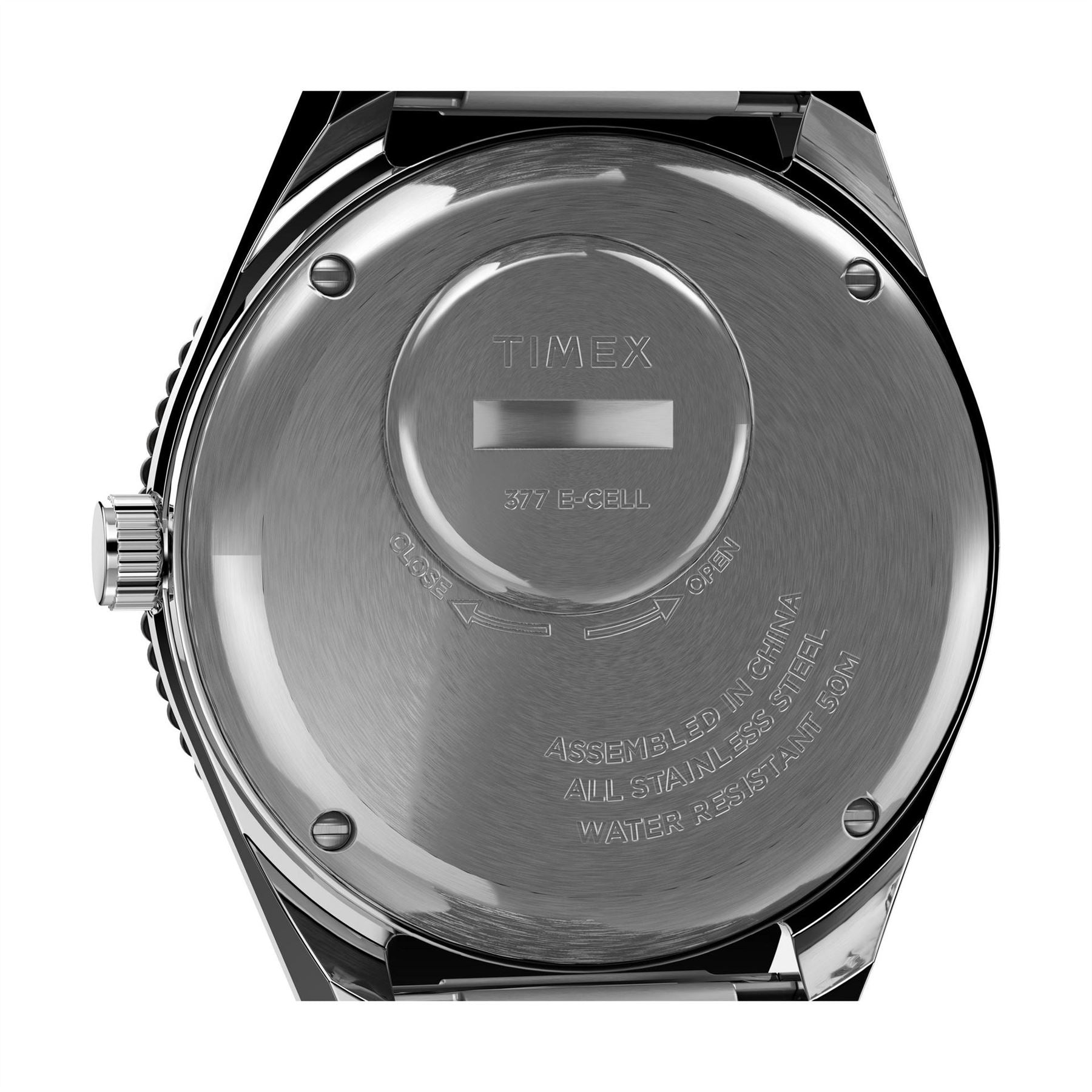 Timex Q Diver Steel Bracelet Analogue Dive Watch